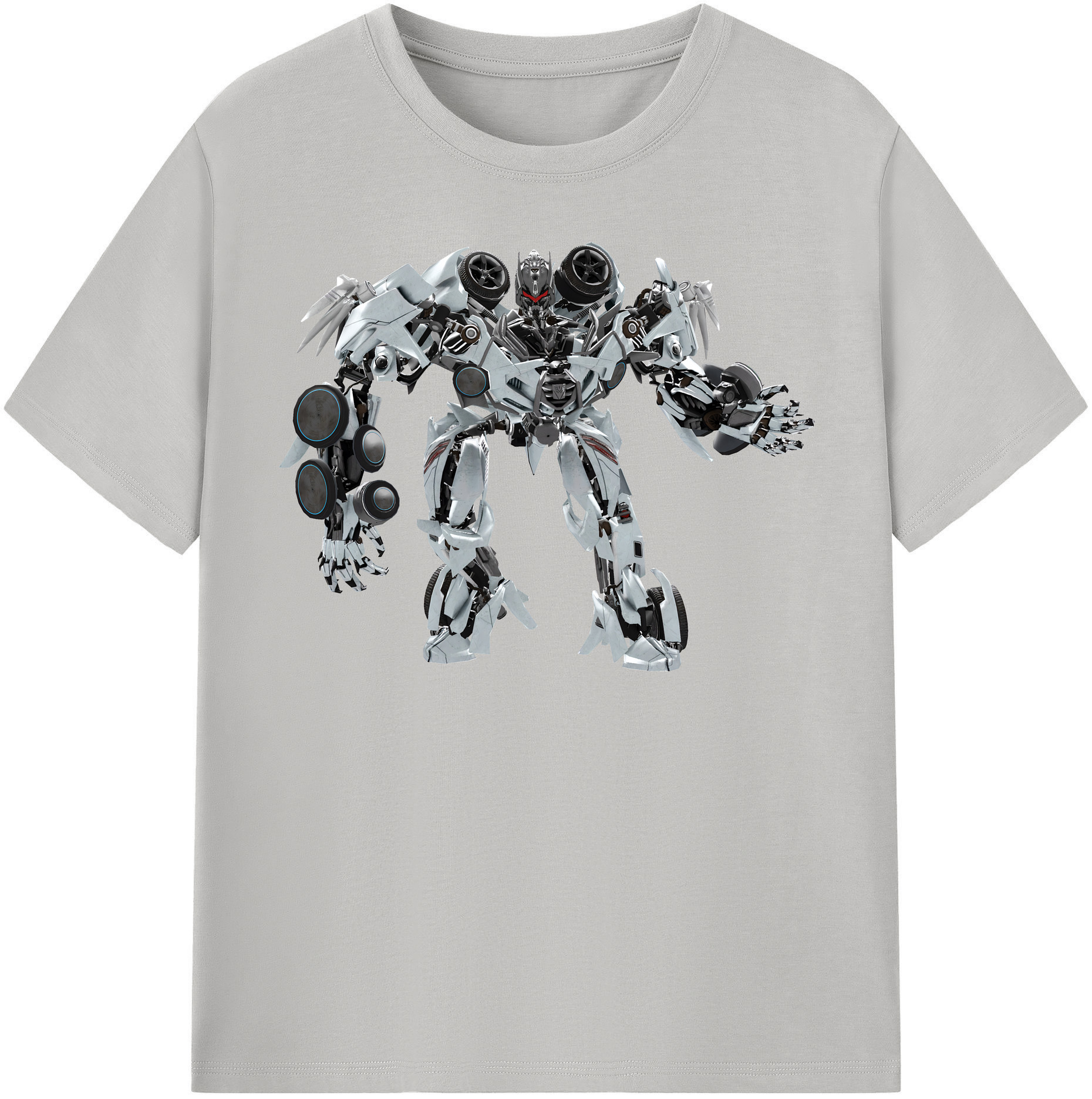 （画像用） Transformers トランスフォーマー 綿100％半袖Tシャツ（フロントプリント）