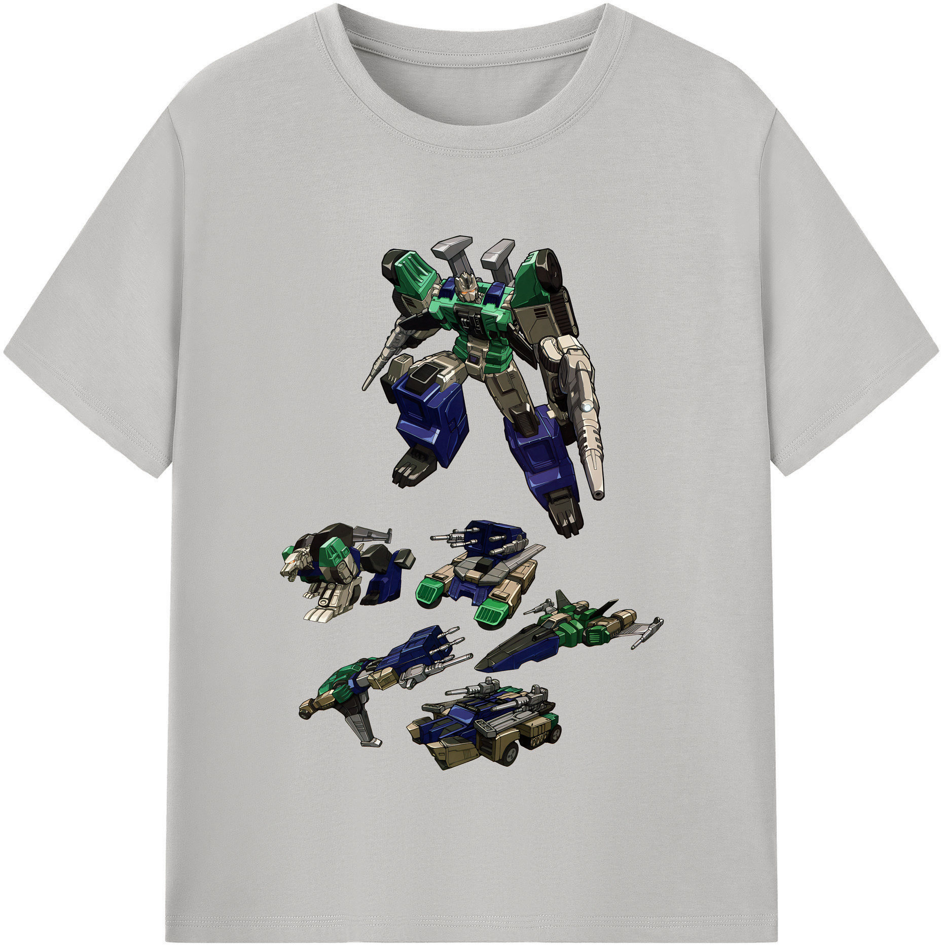 （画像用） Transformers トランスフォーマー 綿100％半袖Tシャツ（フロントプリント）