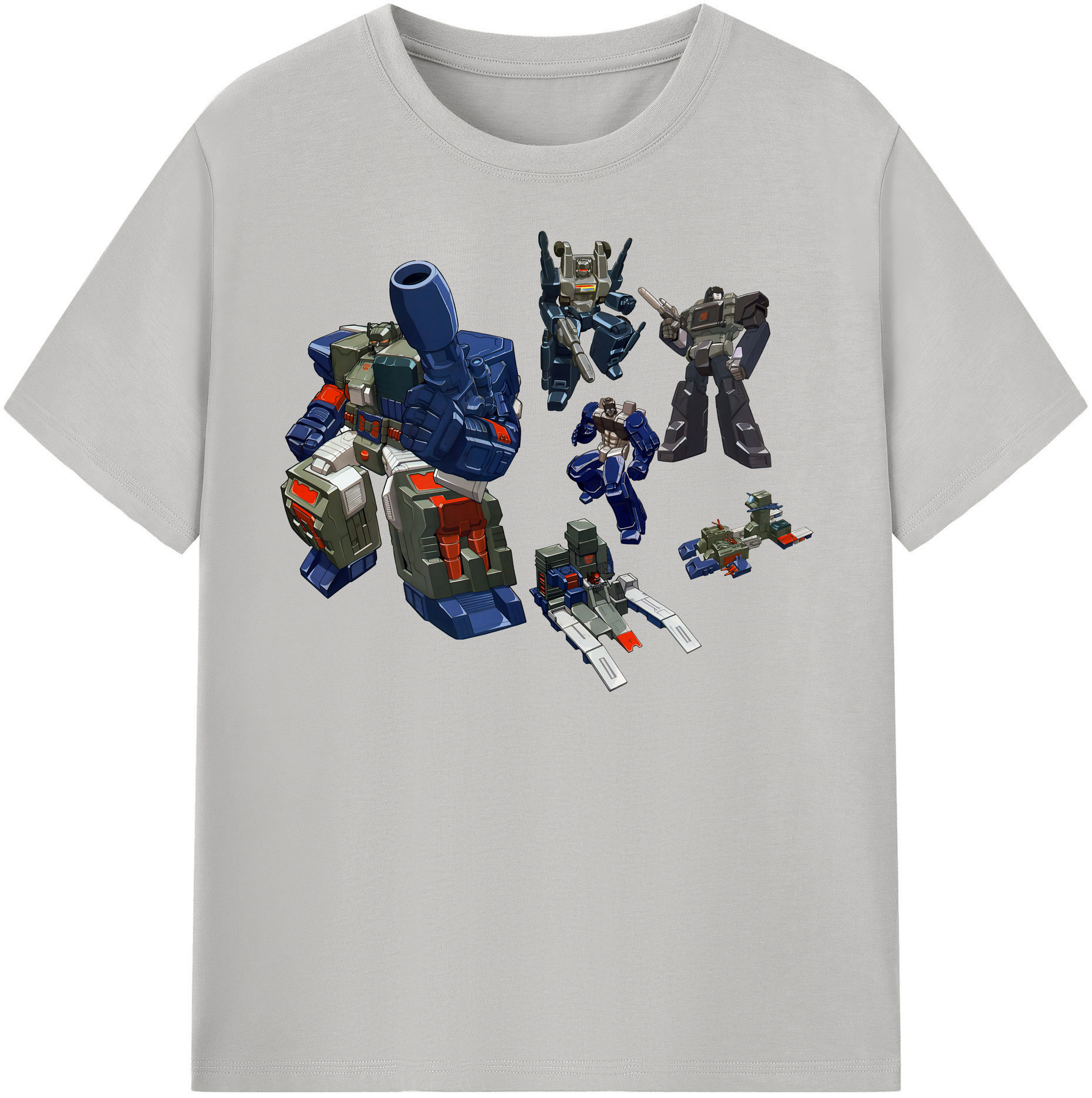 （画像用） Transformers トランスフォーマー 綿100％半袖Tシャツ（フロントプリント）