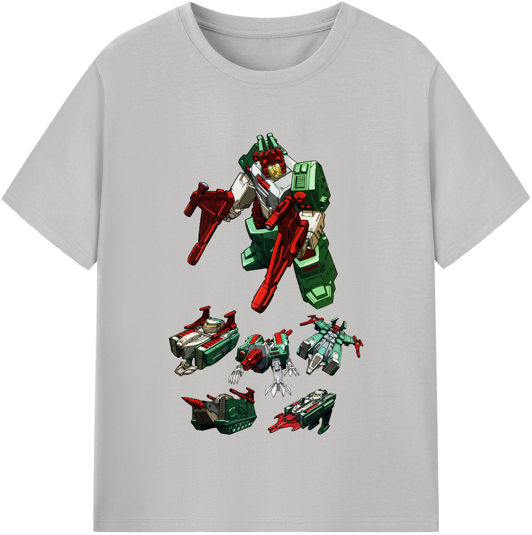 （画像用） Transformers トランスフォーマー 綿100％半袖Tシャツ（フロントプリント）