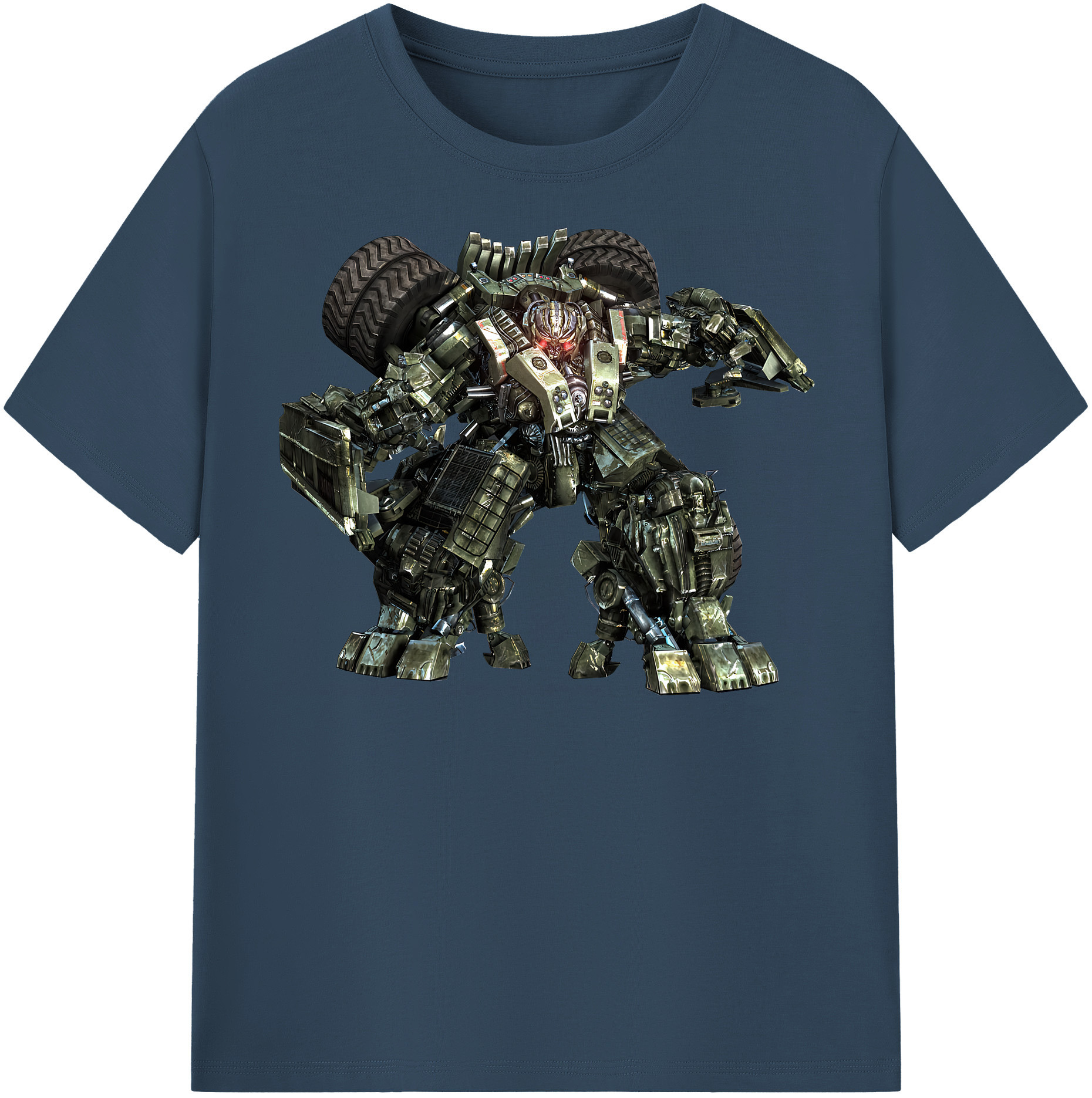（画像用） Transformers トランスフォーマー 綿100％半袖Tシャツ（フロントプリント）