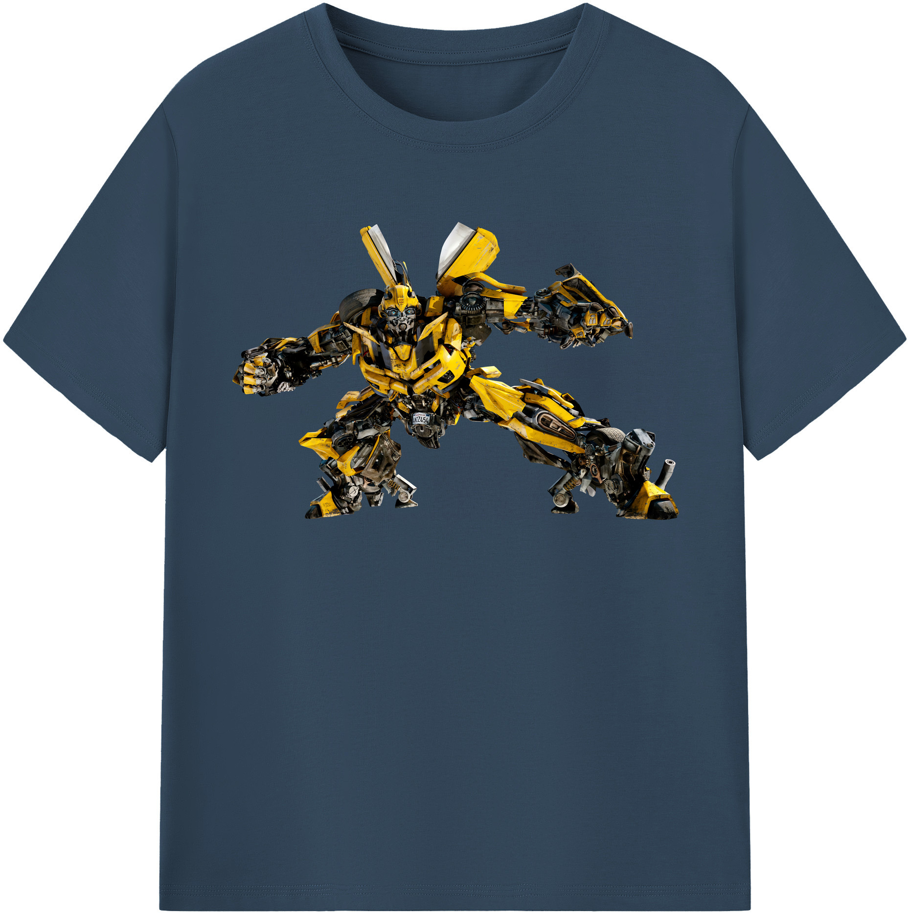 （画像用） Transformers トランスフォーマー 綿100％半袖Tシャツ（フロントプリント）