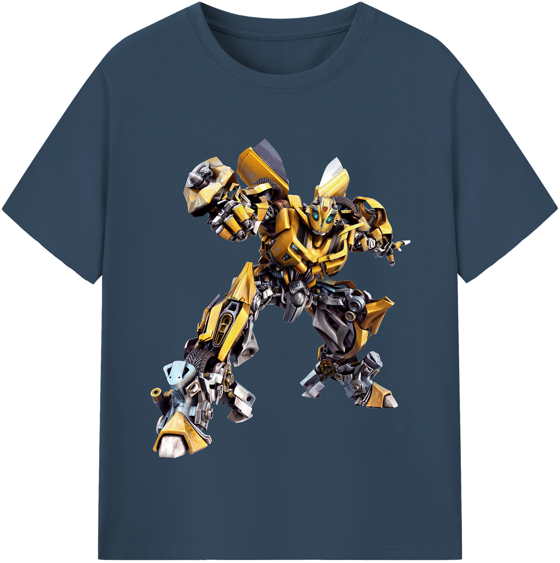（画像用） Transformers トランスフォーマー 綿100％半袖Tシャツ（フロントプリント）
