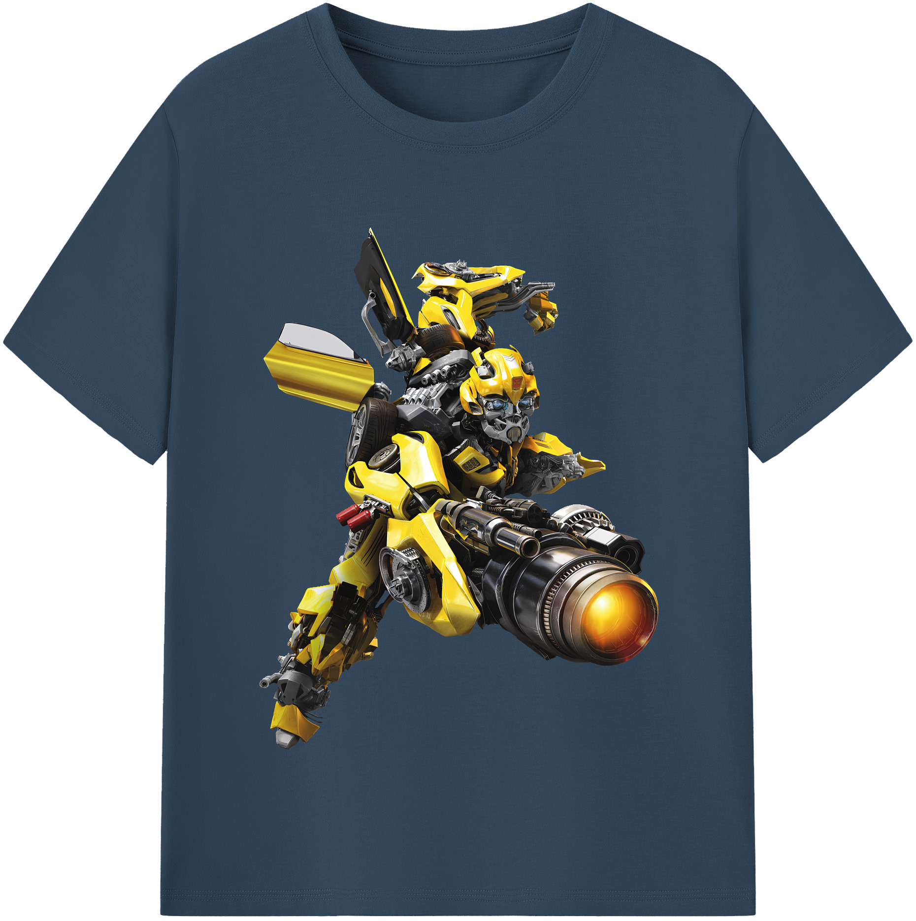 （画像用） Transformers トランスフォーマー 綿100％半袖Tシャツ（フロントプリント）