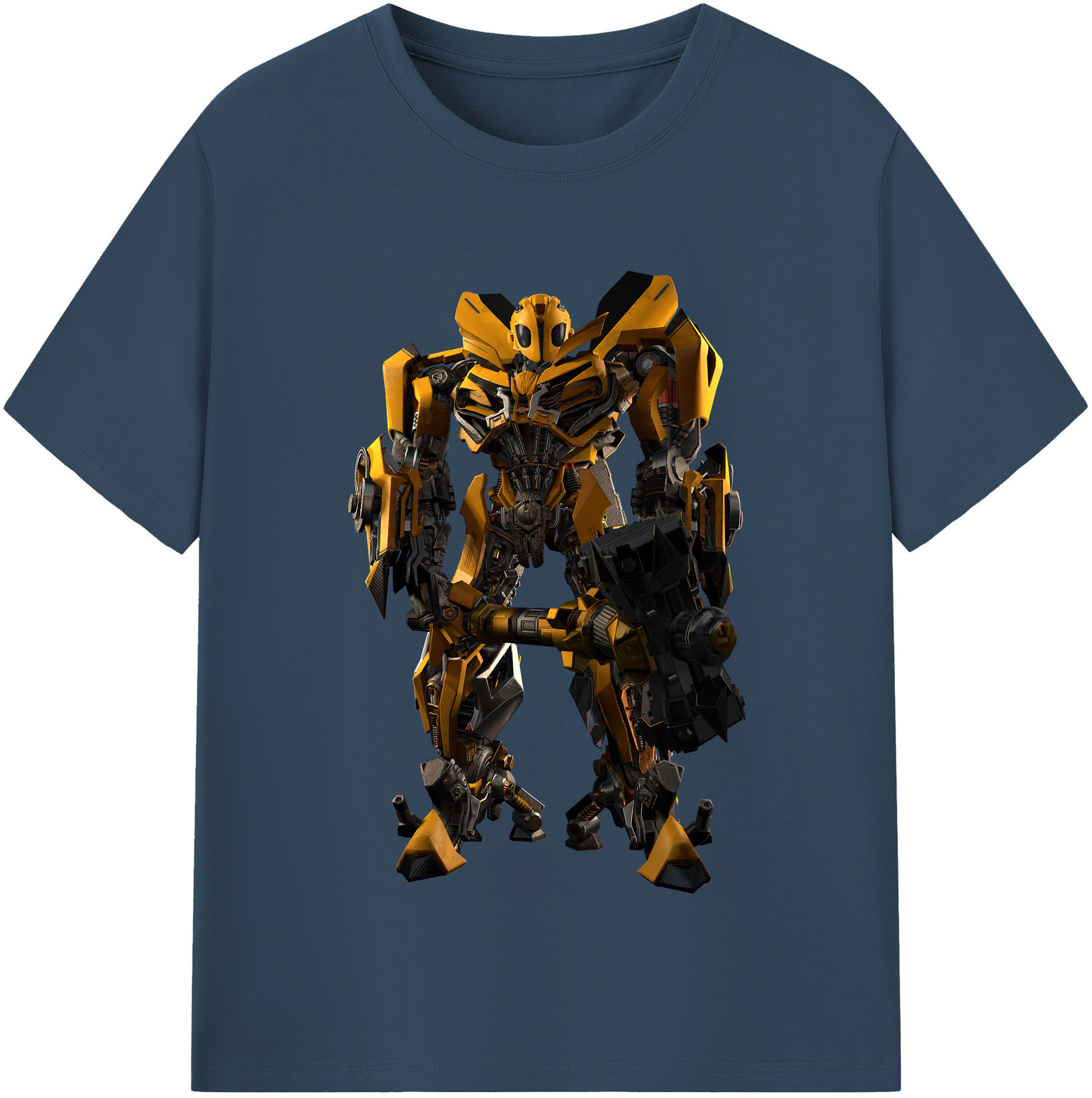 （画像用） Transformers トランスフォーマー 綿100％半袖Tシャツ（フロントプリント）
