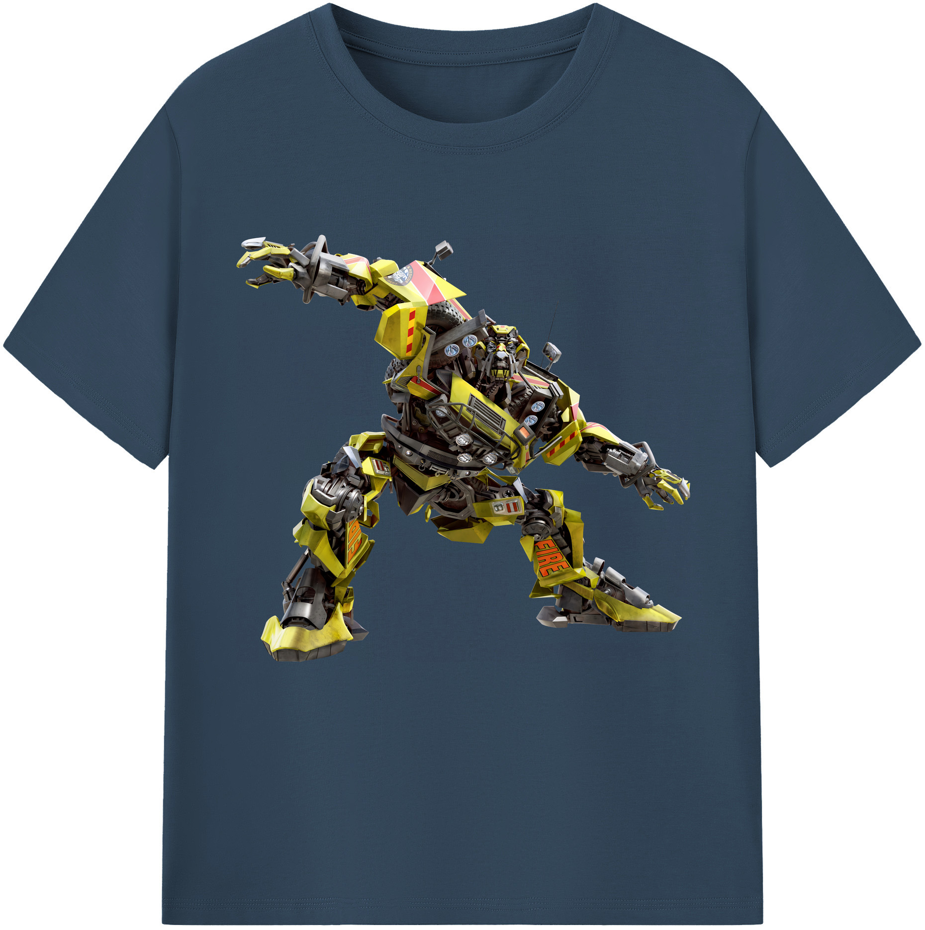 （画像用） Transformers トランスフォーマー 綿100％半袖Tシャツ（フロントプリント）