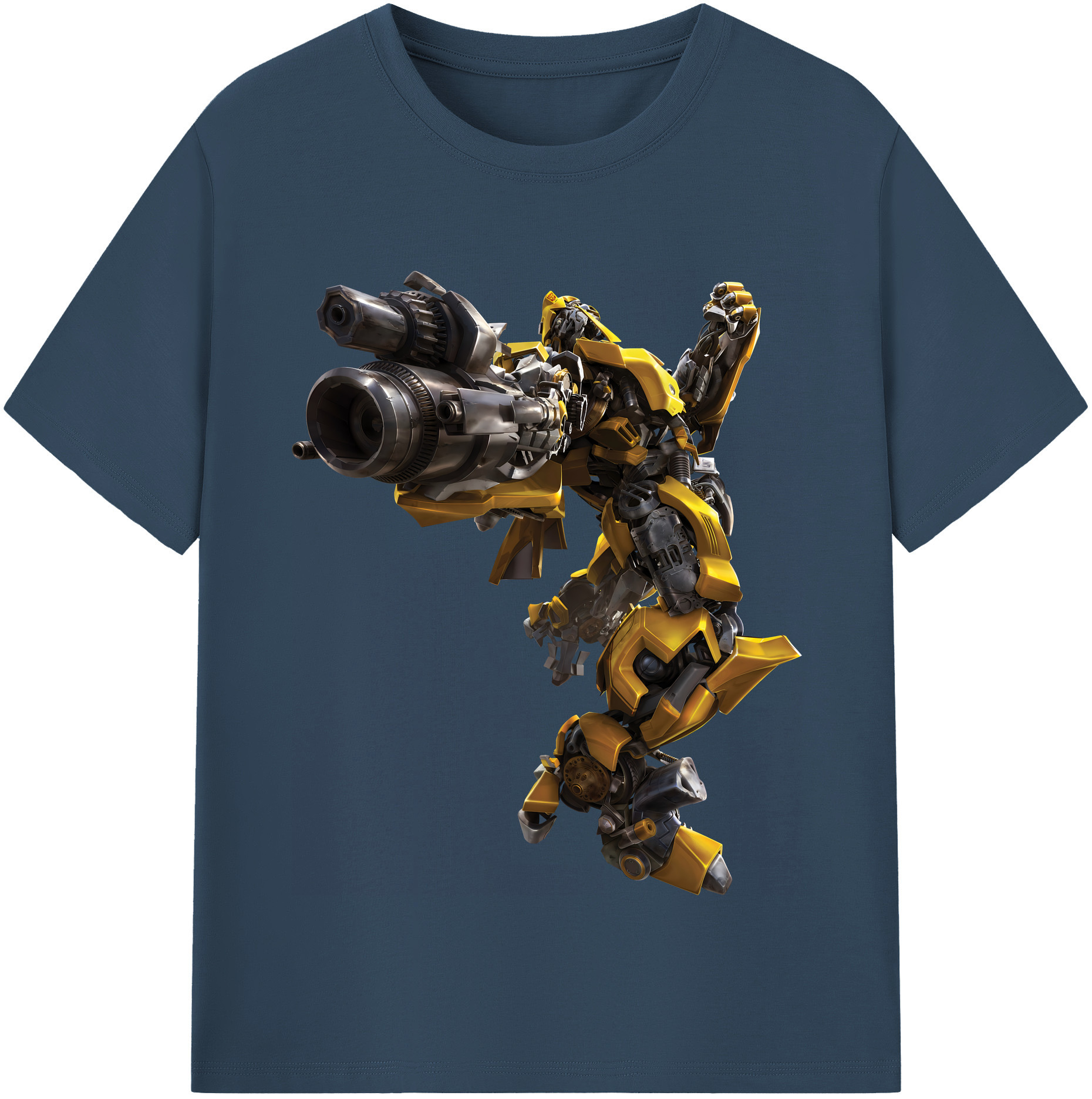 （画像用） Transformers トランスフォーマー 綿100％半袖Tシャツ（フロントプリント）