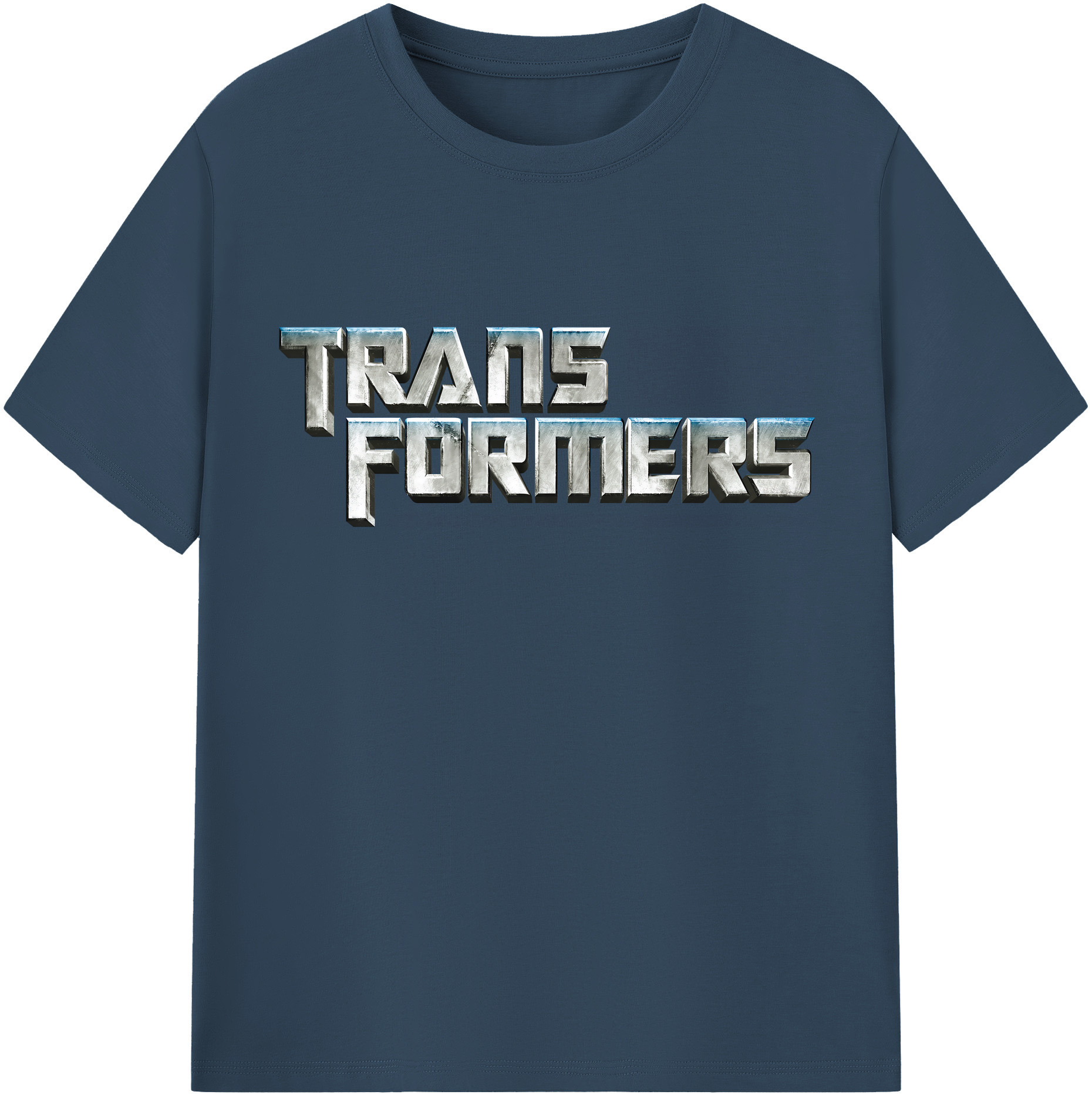 （画像用） Transformers トランスフォーマー 綿100％半袖Tシャツ（フロントプリント）