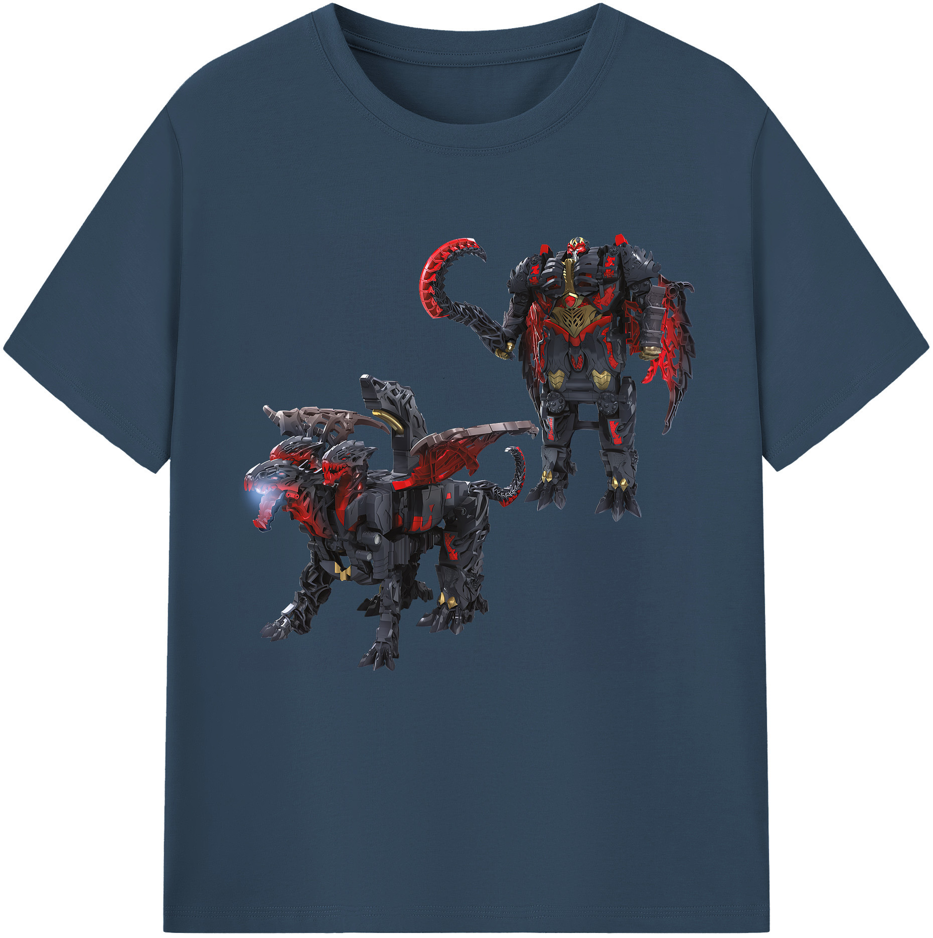 （画像用） Transformers トランスフォーマー 綿100％半袖Tシャツ（フロントプリント）