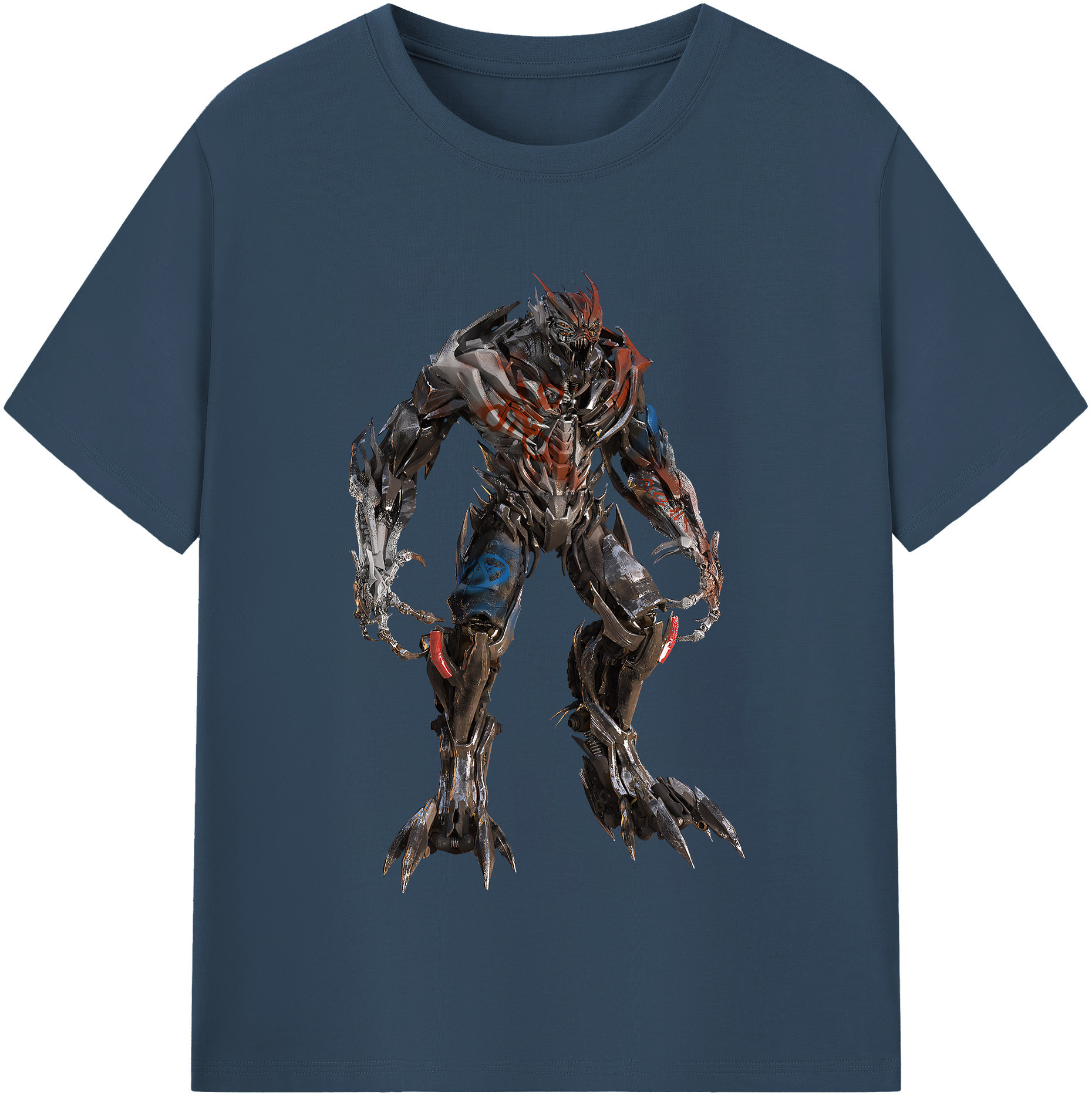 （画像用） Transformers トランスフォーマー 綿100％半袖Tシャツ（フロントプリント）