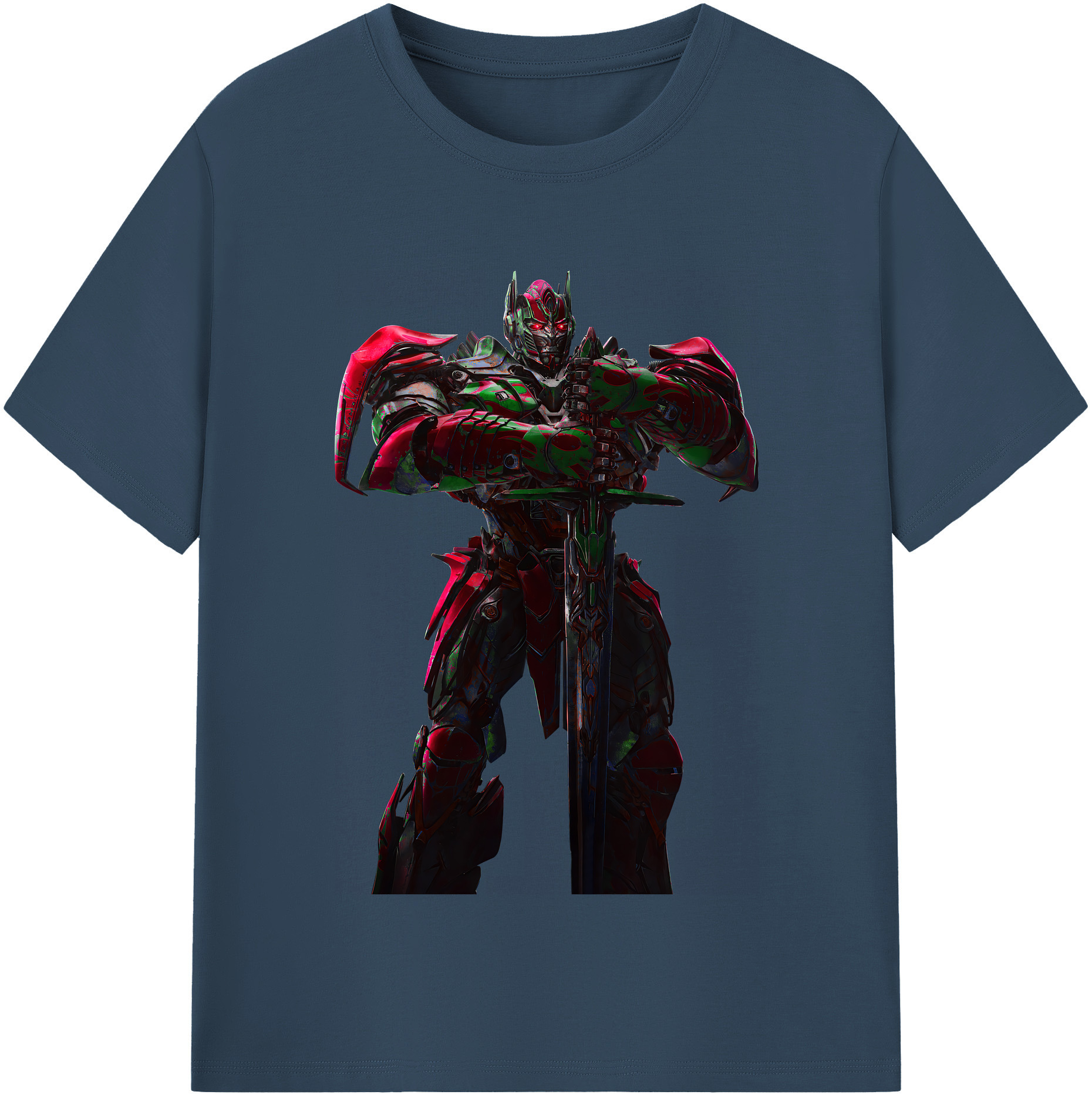 （画像用） Transformers トランスフォーマー 綿100％半袖Tシャツ（フロントプリント）