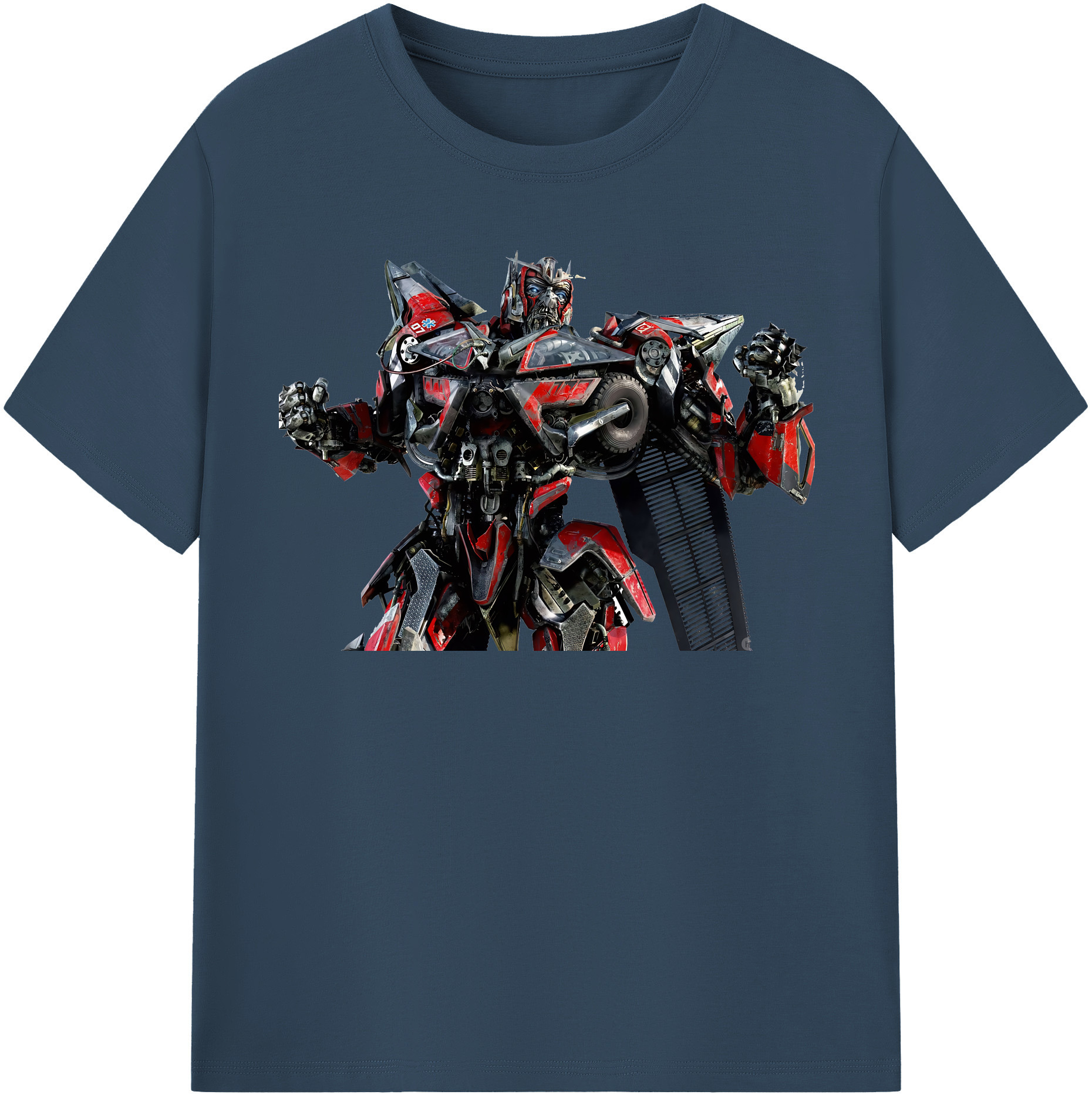 （画像用） Transformers トランスフォーマー 綿100％半袖Tシャツ（フロントプリント）