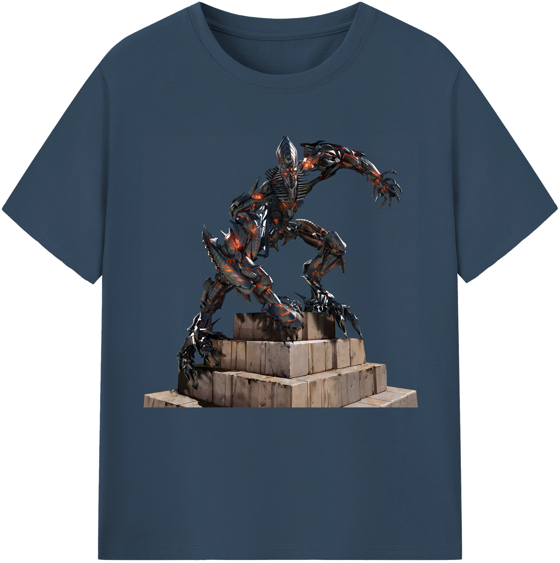 （画像用） Transformers トランスフォーマー 綿100％半袖Tシャツ（フロントプリント）