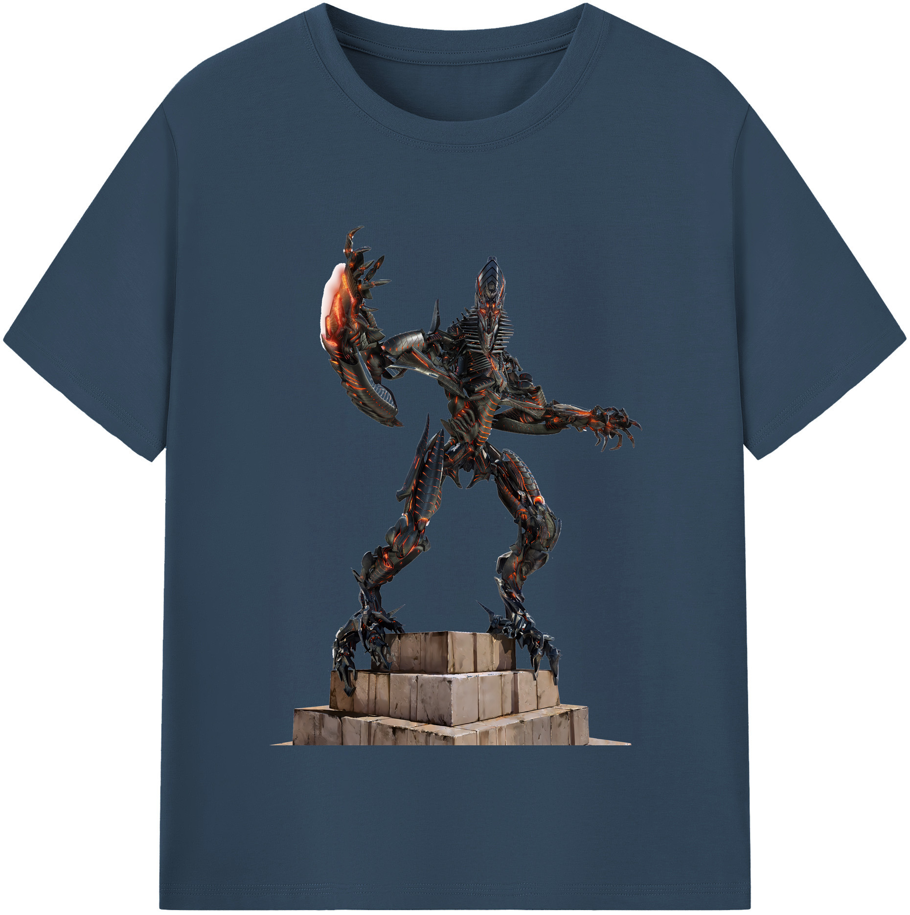 （画像用） Transformers トランスフォーマー 綿100％半袖Tシャツ（フロントプリント）