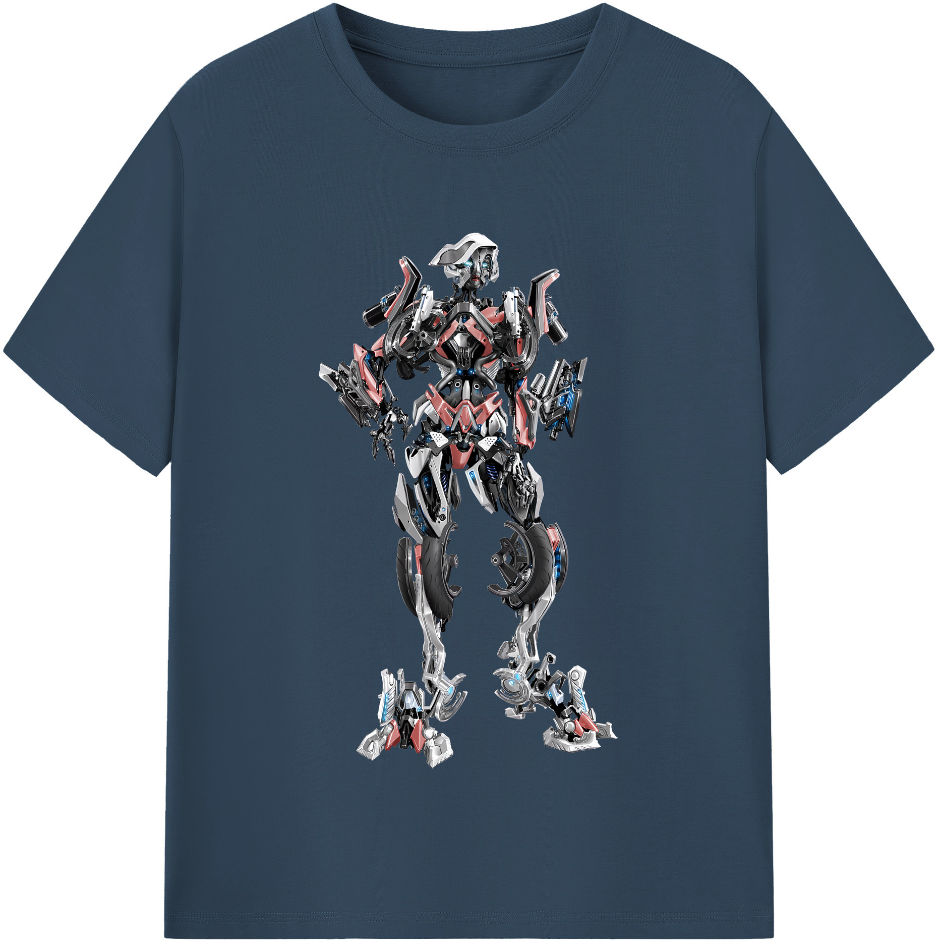 （画像用） Transformers トランスフォーマー 綿100％半袖Tシャツ（フロントプリント）