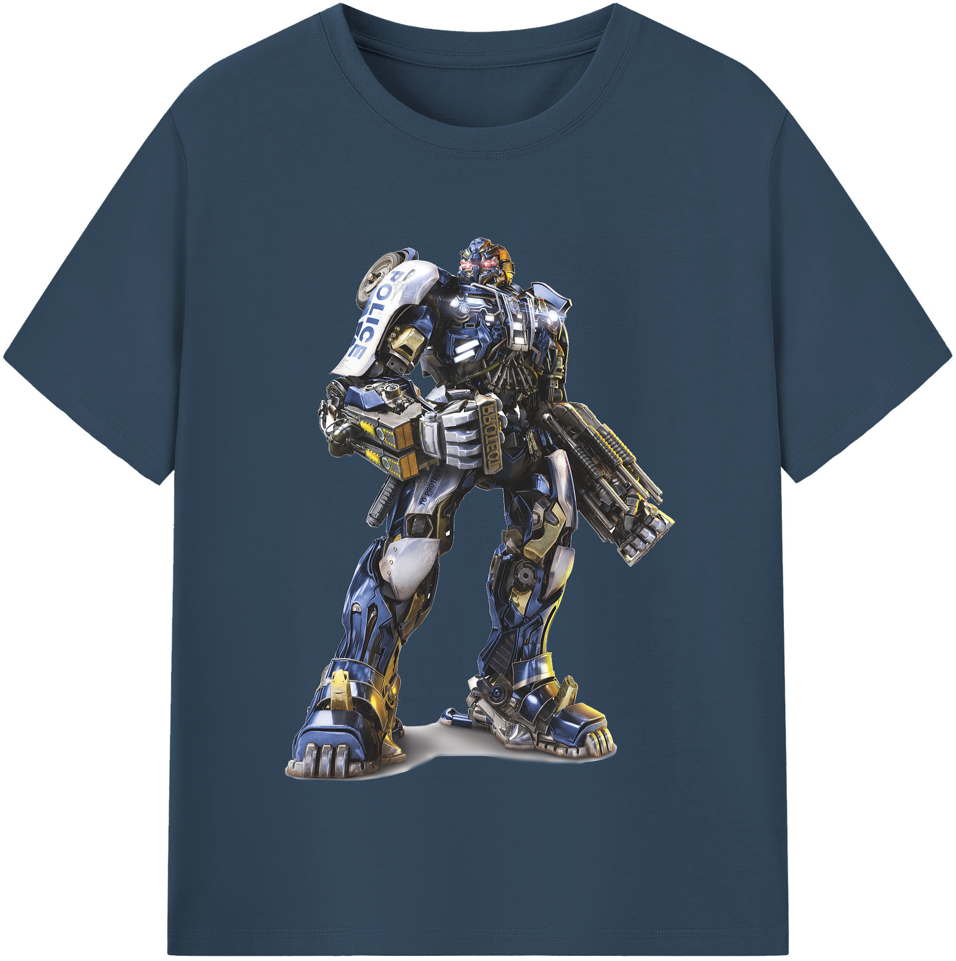 （画像用） Transformers トランスフォーマー 綿100％半袖Tシャツ（フロントプリント）