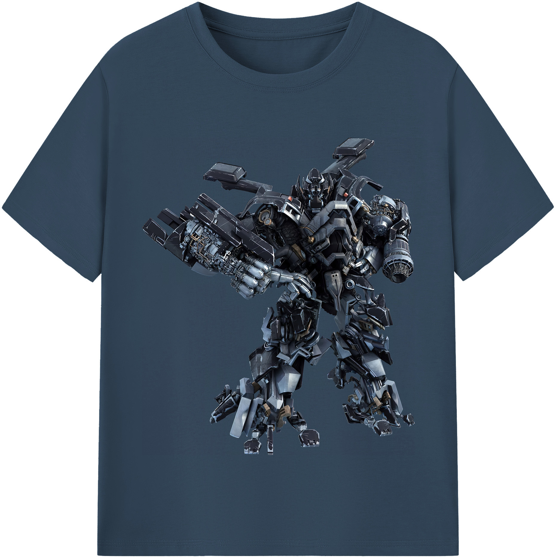 （画像用） Transformers トランスフォーマー 綿100％半袖Tシャツ（フロントプリント）