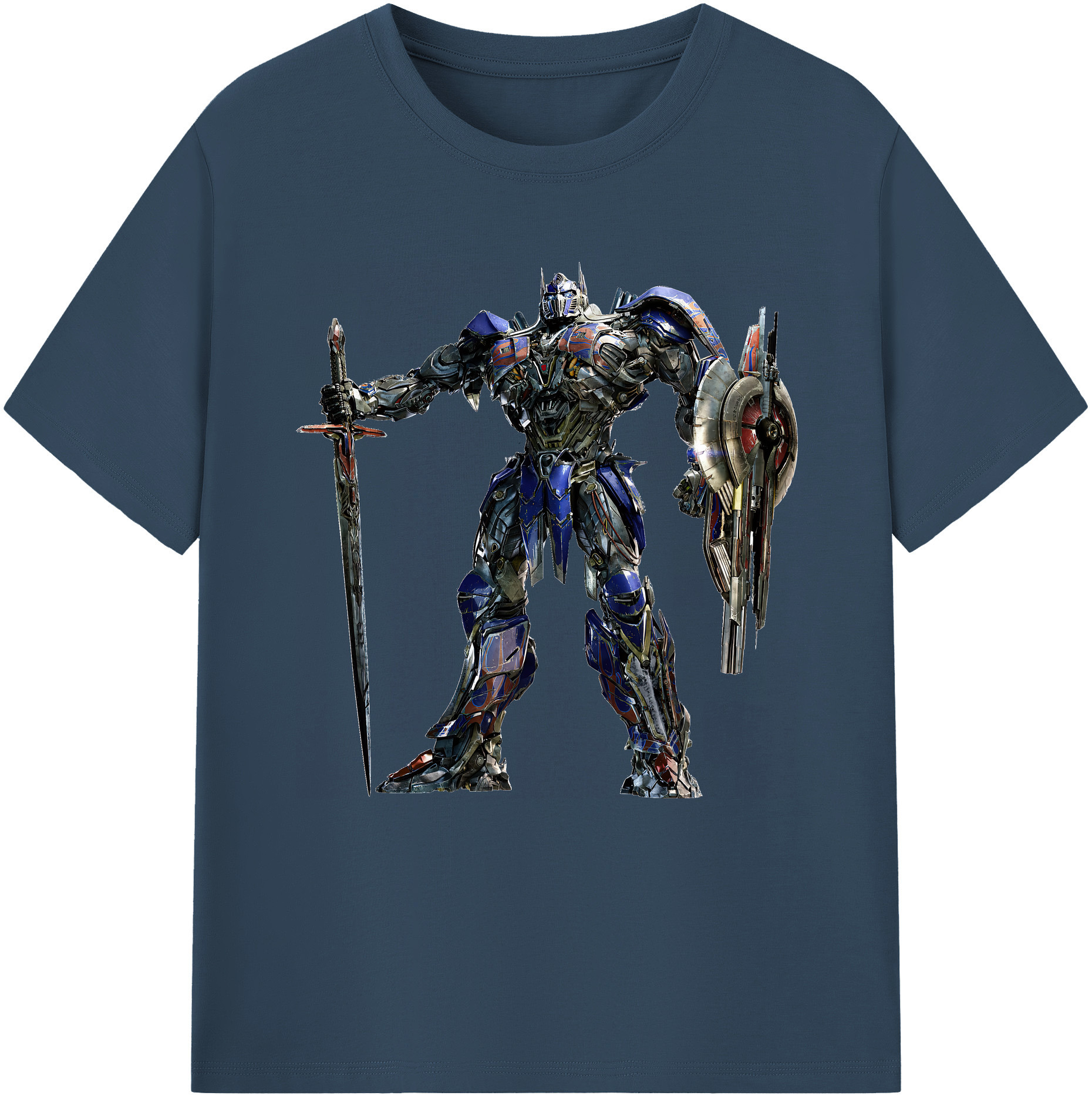 （画像用） Transformers トランスフォーマー 綿100％半袖Tシャツ（フロントプリント）