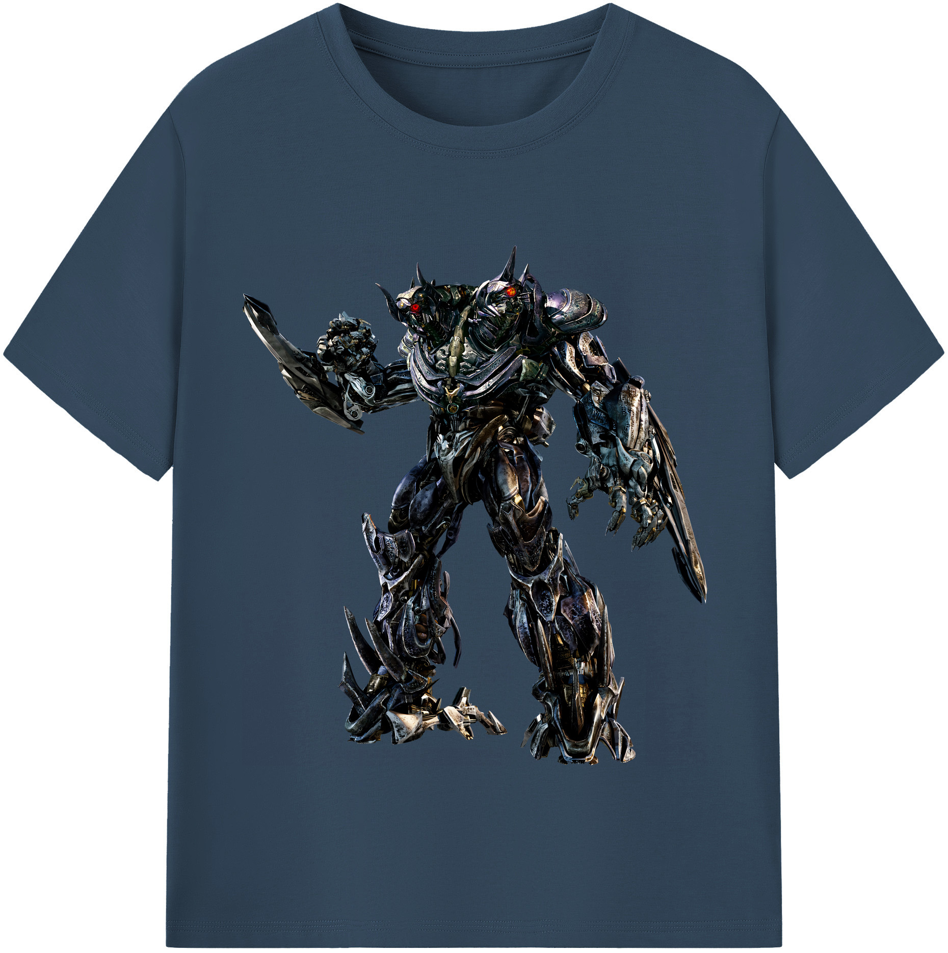 （画像用） Transformers トランスフォーマー 綿100％半袖Tシャツ（フロントプリント）