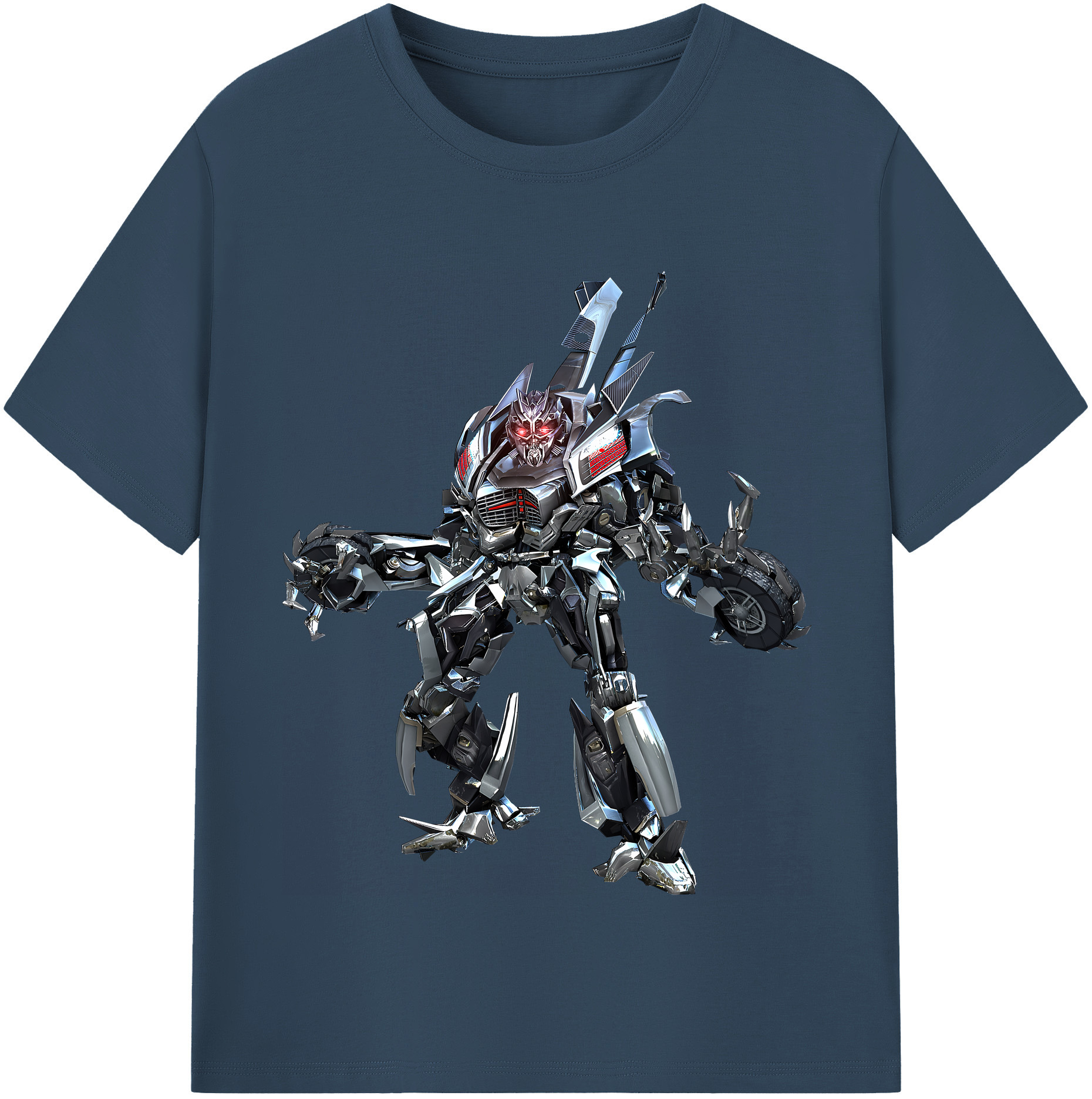（画像用） Transformers トランスフォーマー 綿100％半袖Tシャツ（フロントプリント）