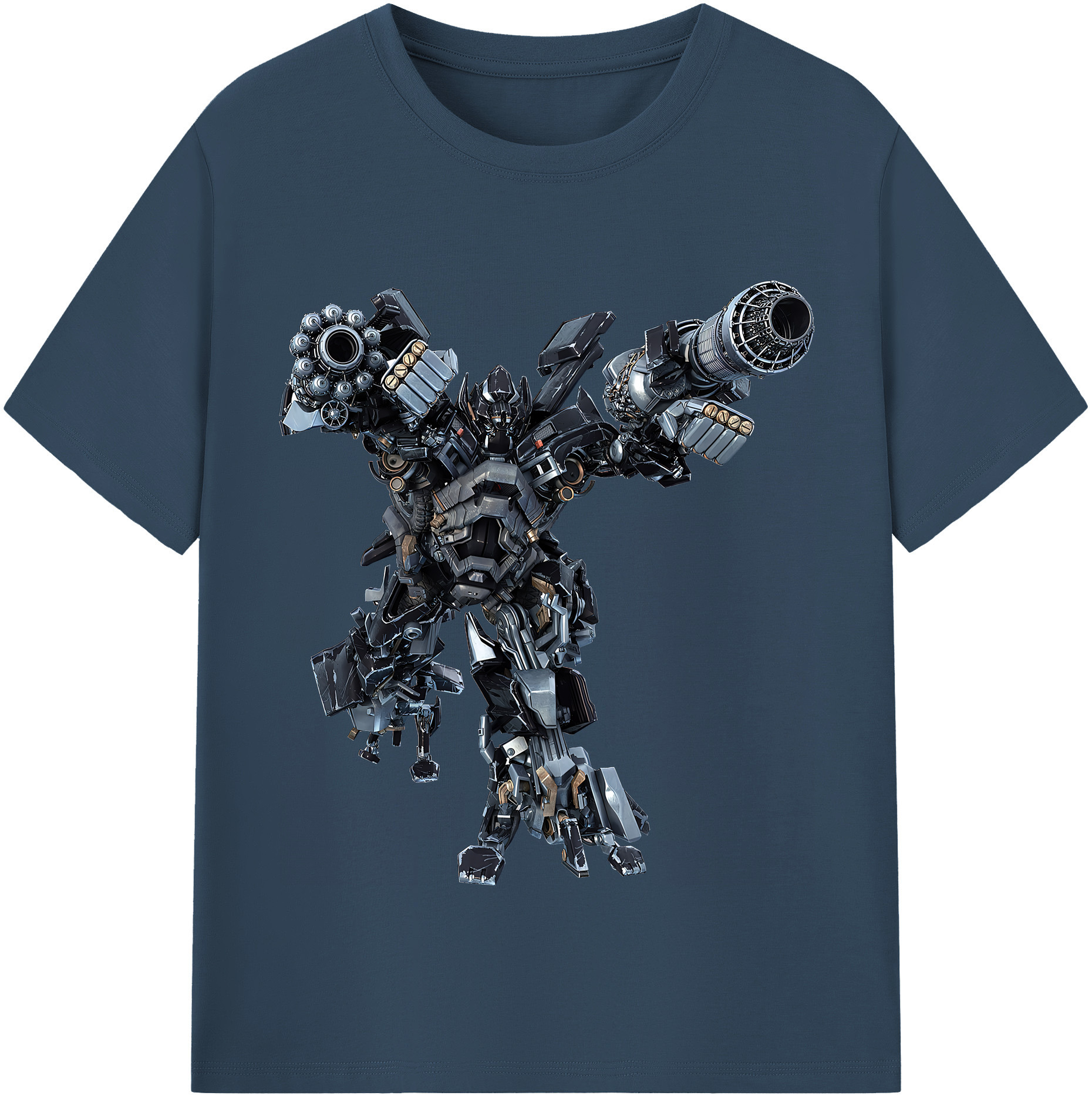 （画像用） Transformers トランスフォーマー 綿100％半袖Tシャツ（フロントプリント）