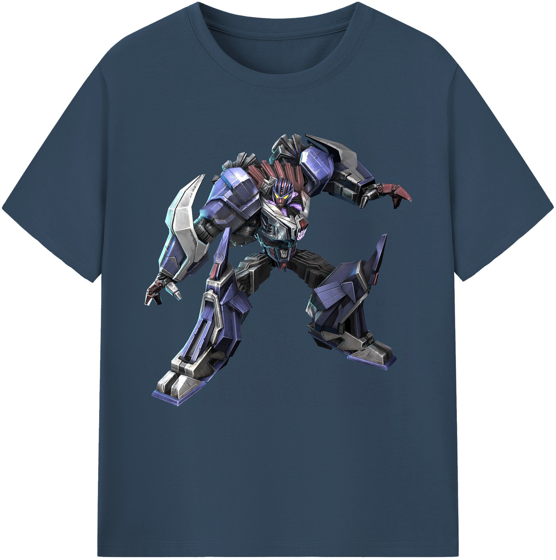 （画像用） Transformers トランスフォーマー 綿100％半袖Tシャツ（フロントプリント）