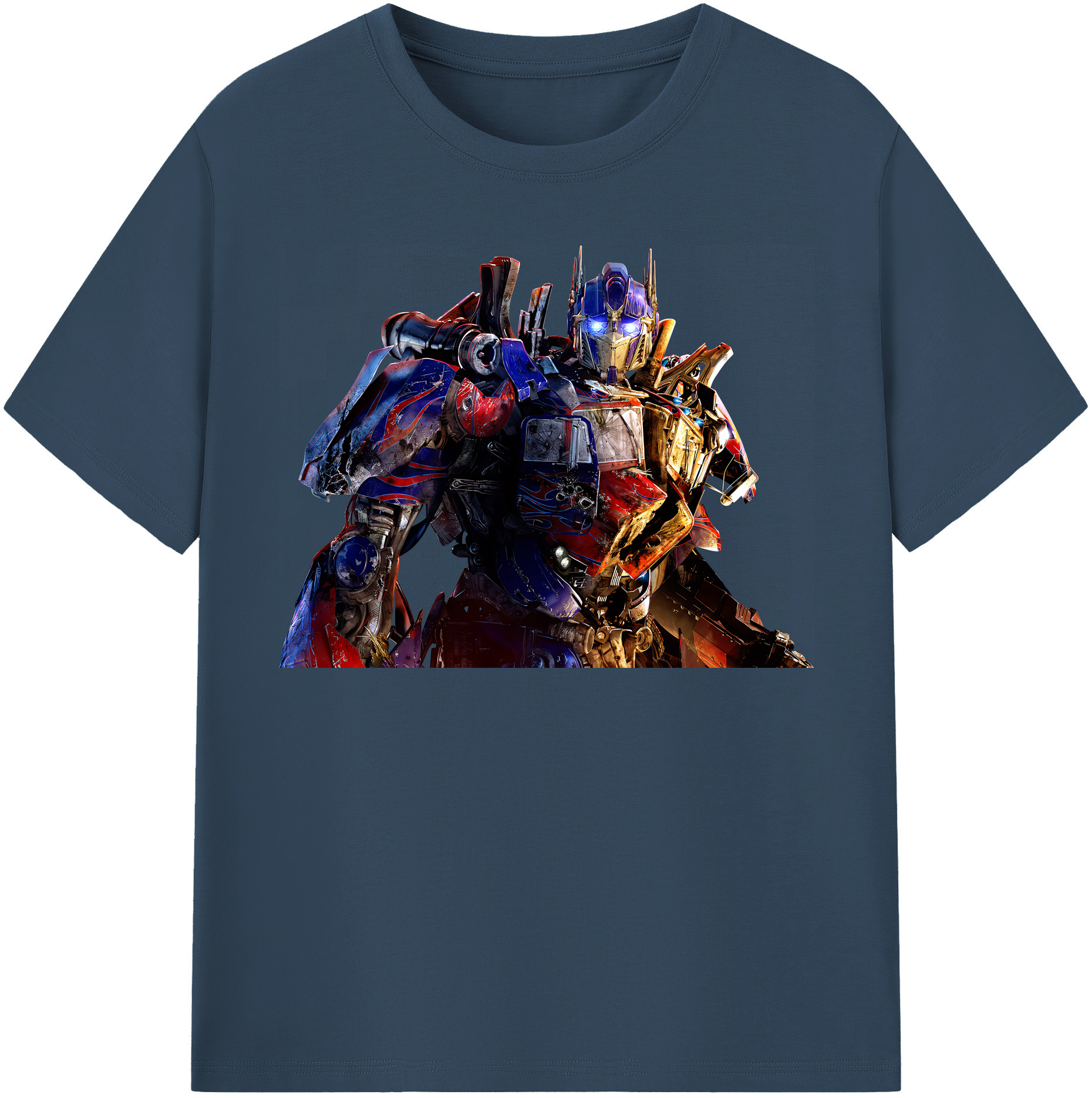 （画像用） Transformers トランスフォーマー 綿100％半袖Tシャツ（フロントプリント）