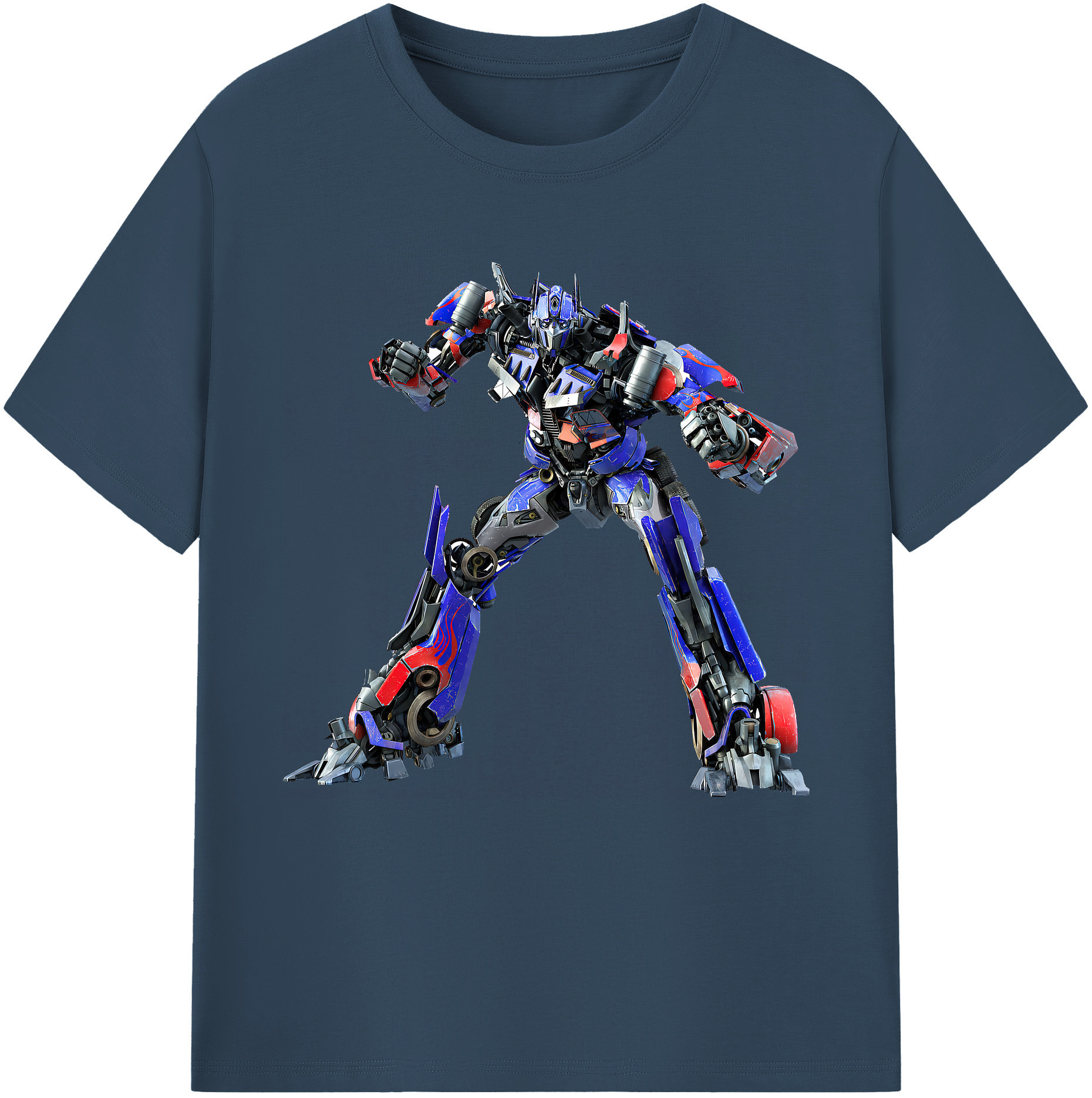（画像用） Transformers トランスフォーマー 綿100％半袖Tシャツ（フロントプリント）