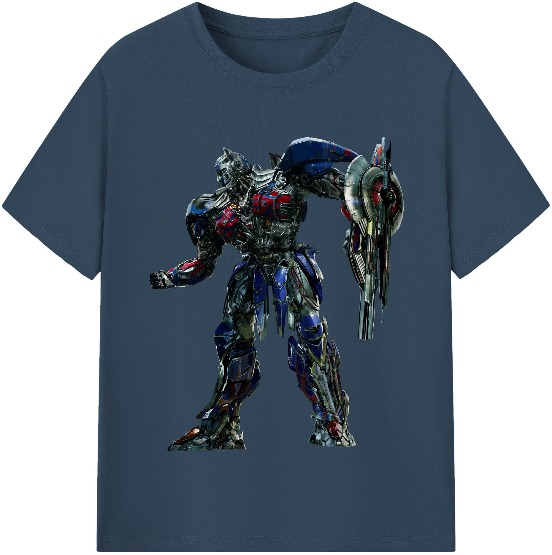 （画像用） Transformers トランスフォーマー 綿100％半袖Tシャツ（フロントプリント）