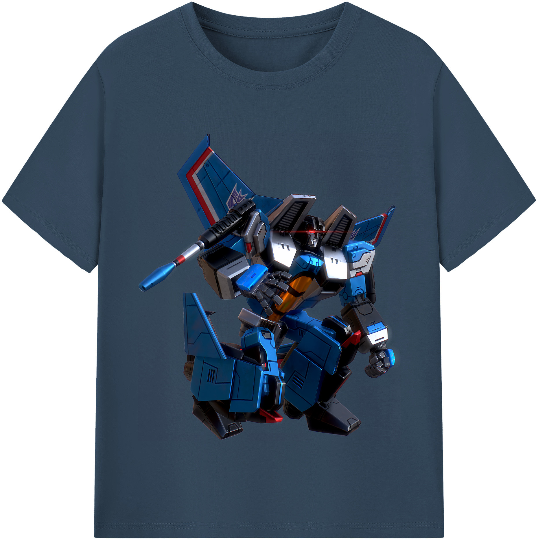 （画像用） Transformers トランスフォーマー 綿100％半袖Tシャツ（フロントプリント）