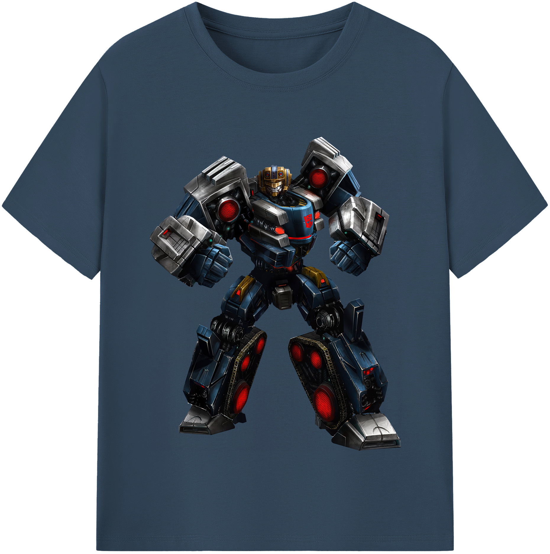 （画像用） Transformers トランスフォーマー 綿100％半袖Tシャツ（フロントプリント）
