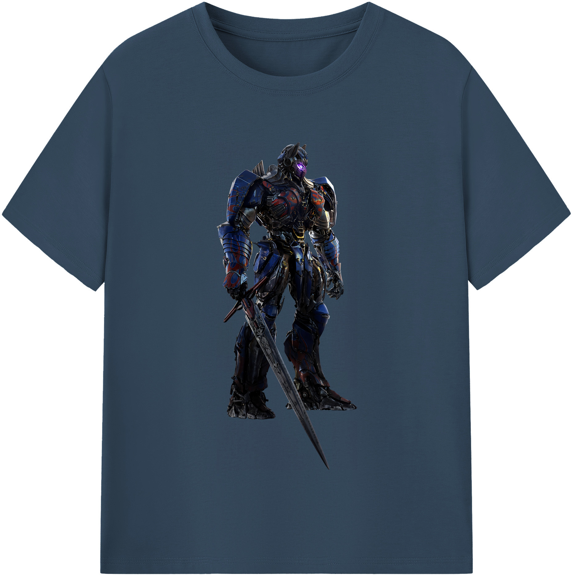 （画像用） Transformers トランスフォーマー 綿100％半袖Tシャツ（フロントプリント）
