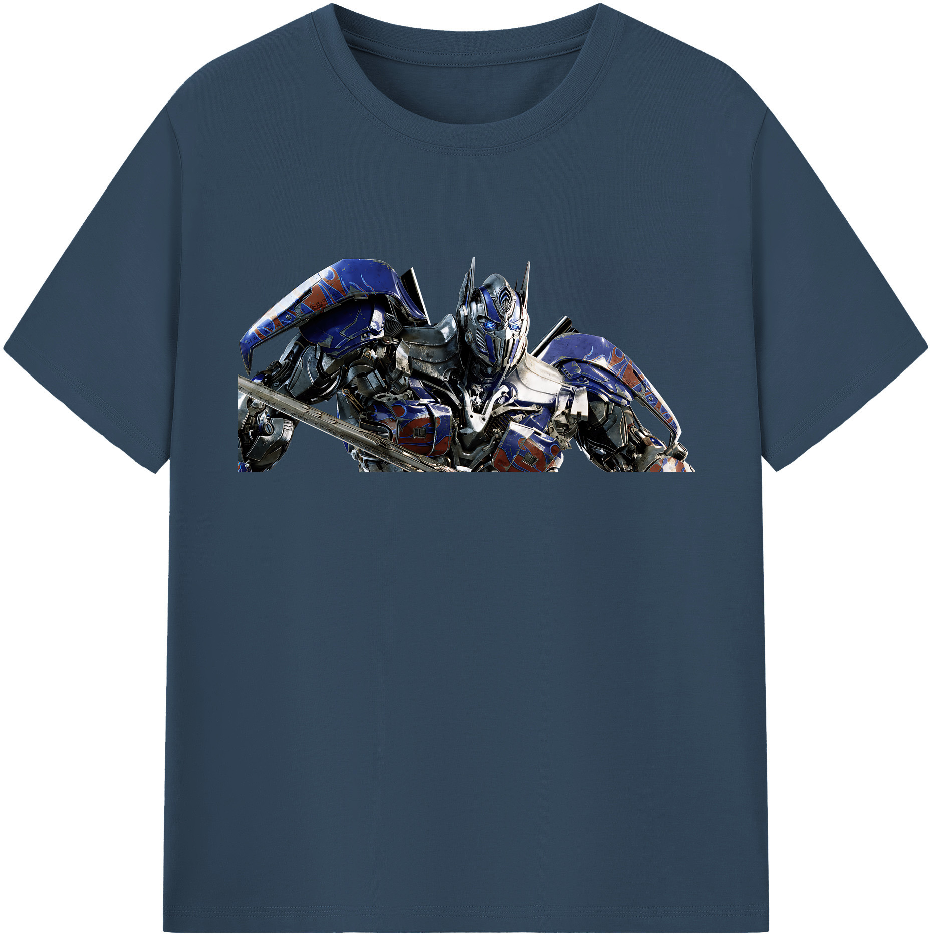（画像用） Transformers トランスフォーマー 綿100％半袖Tシャツ（フロントプリント）