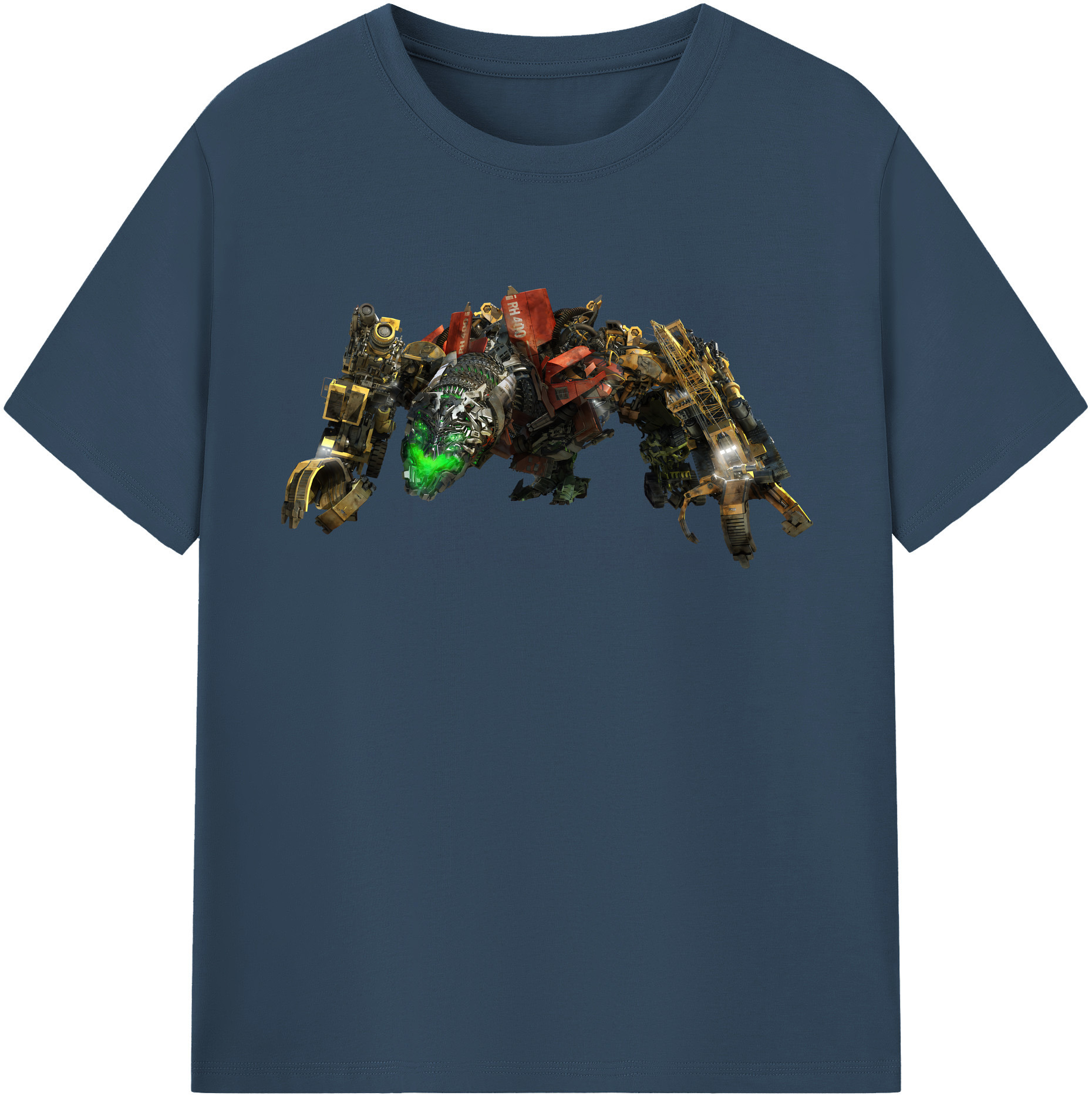 （画像用） Transformers トランスフォーマー 綿100％半袖Tシャツ（フロントプリント）