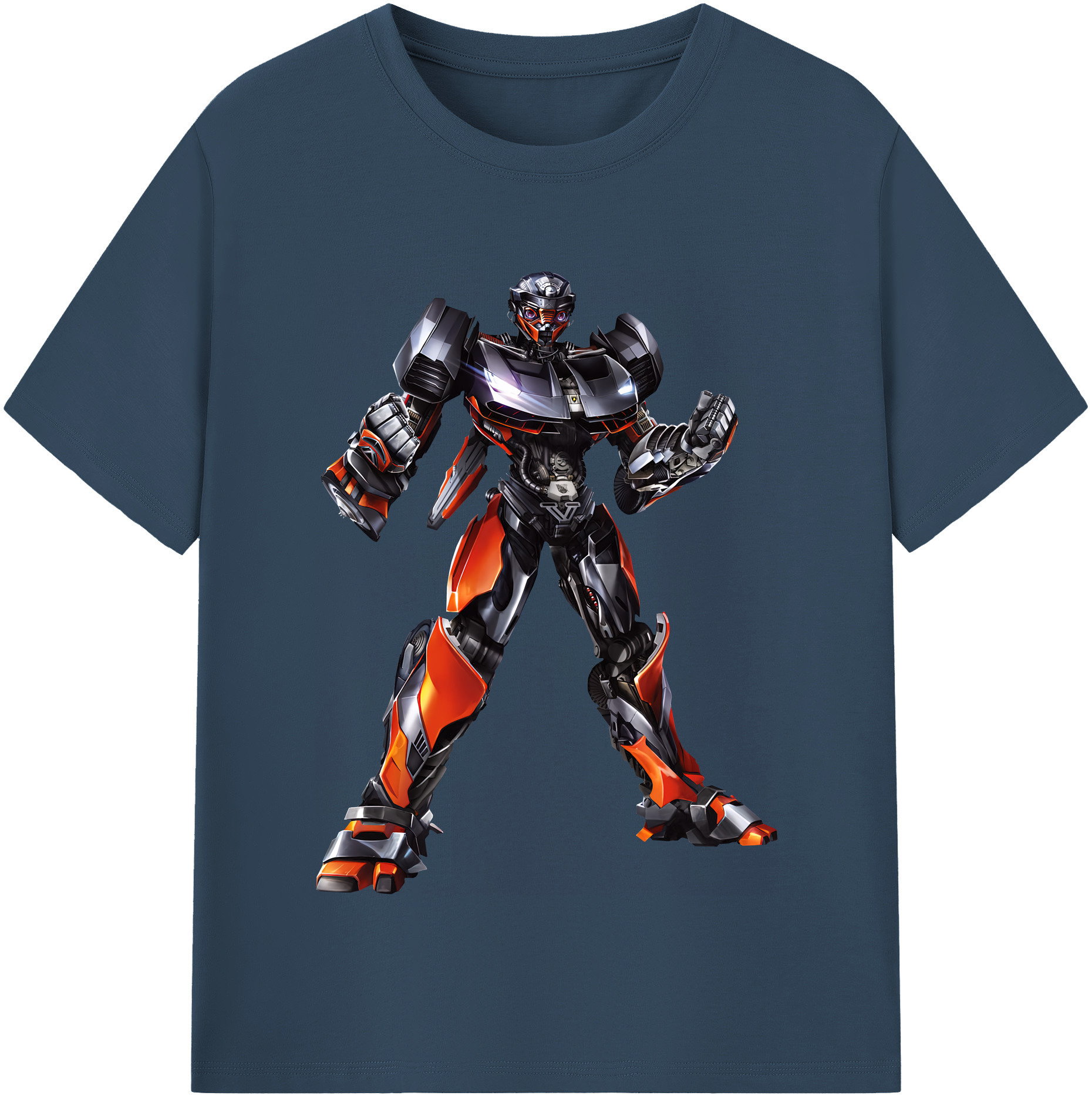 （画像用） Transformers トランスフォーマー 綿100％半袖Tシャツ（フロントプリント）