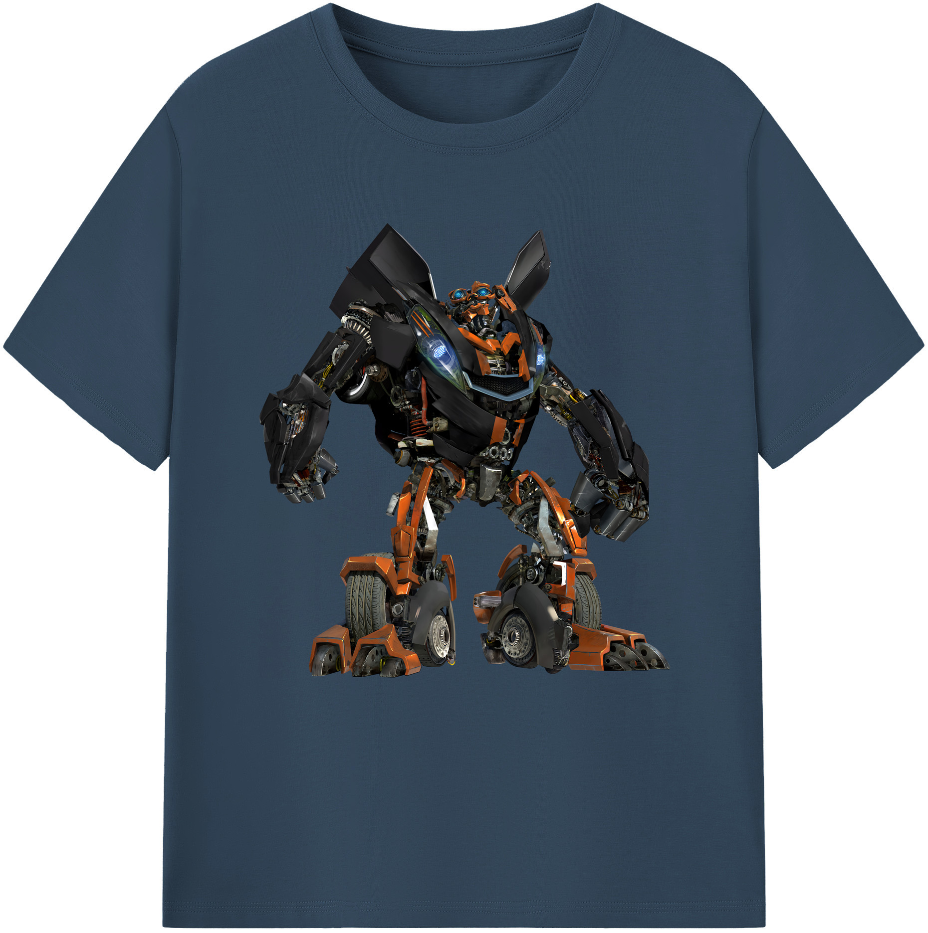 （画像用） Transformers トランスフォーマー 綿100％半袖Tシャツ（フロントプリント）