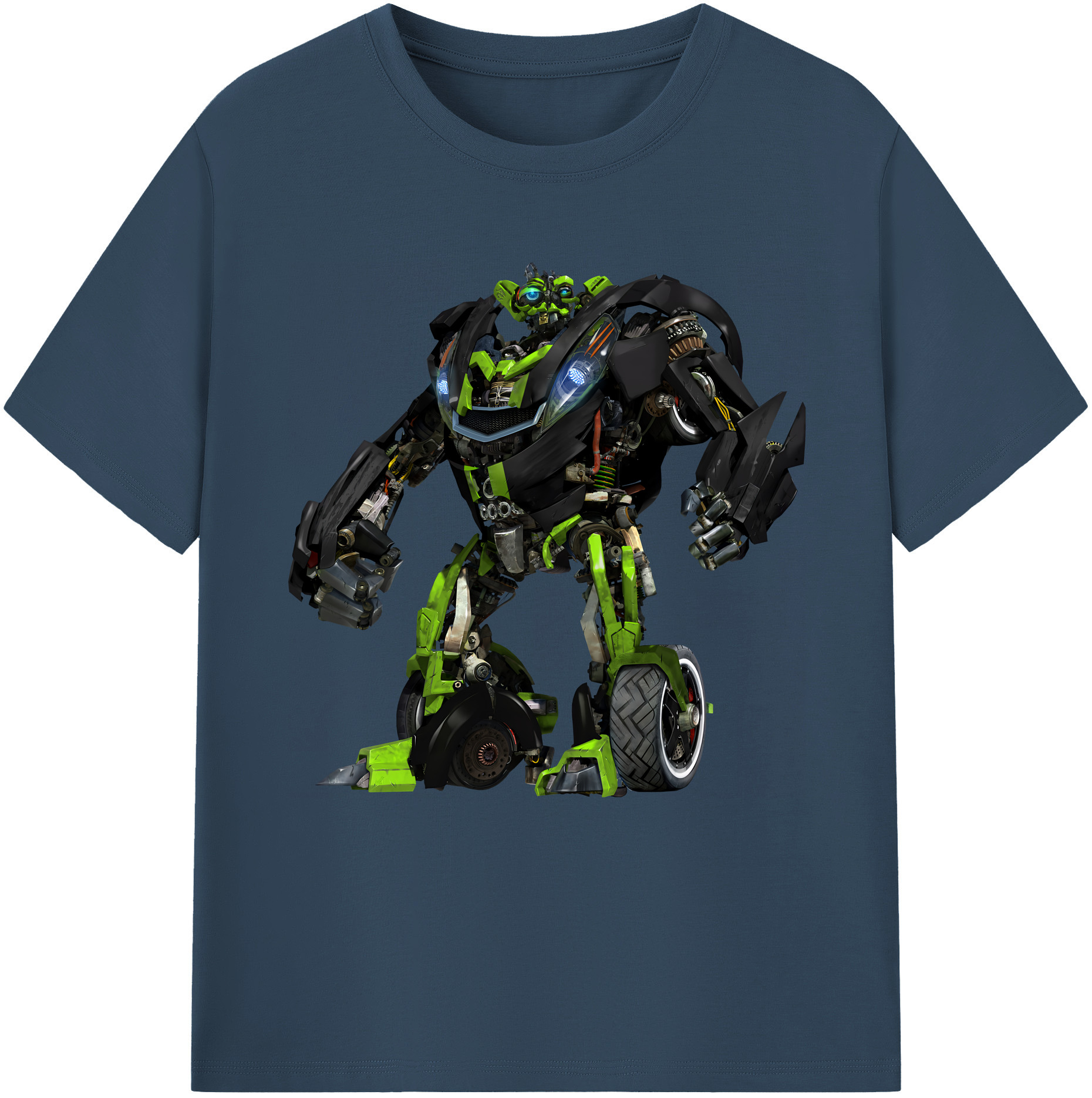 （画像用） Transformers トランスフォーマー 綿100％半袖Tシャツ（フロントプリント）