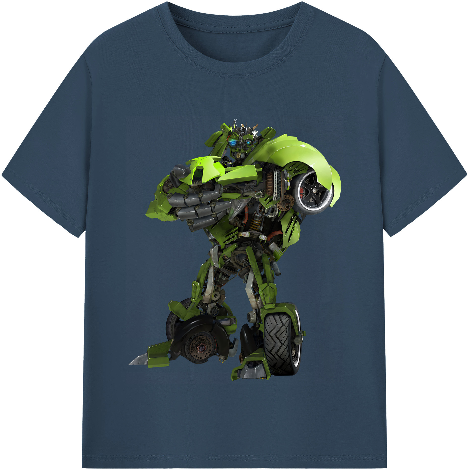 （画像用） Transformers トランスフォーマー 綿100％半袖Tシャツ（フロントプリント）