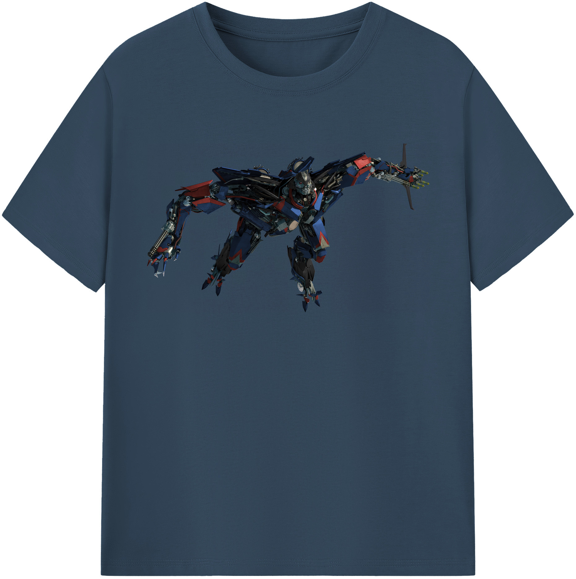 （画像用） Transformers トランスフォーマー 綿100％半袖Tシャツ（フロントプリント）
