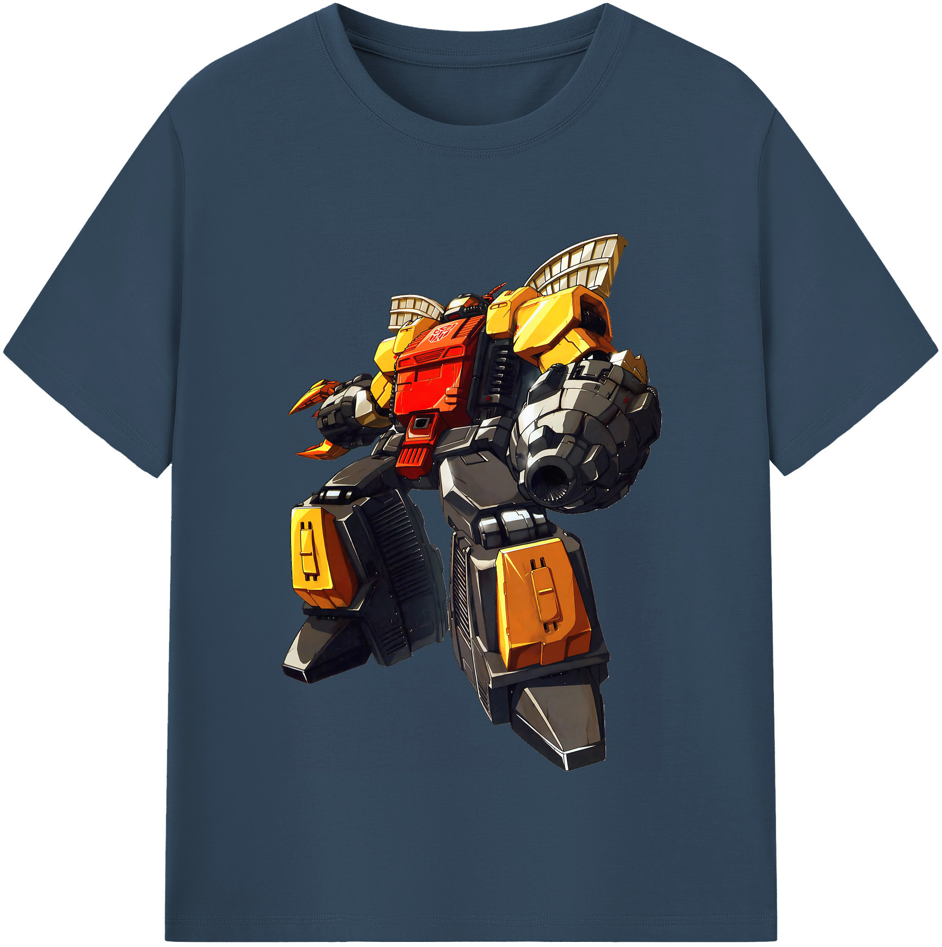 （画像用） Transformers トランスフォーマー 綿100％半袖Tシャツ（フロントプリント）
