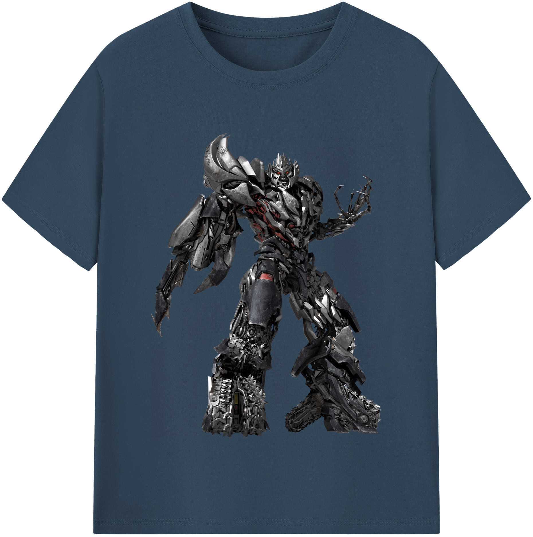 （画像用） Transformers トランスフォーマー 綿100％半袖Tシャツ（フロントプリント）