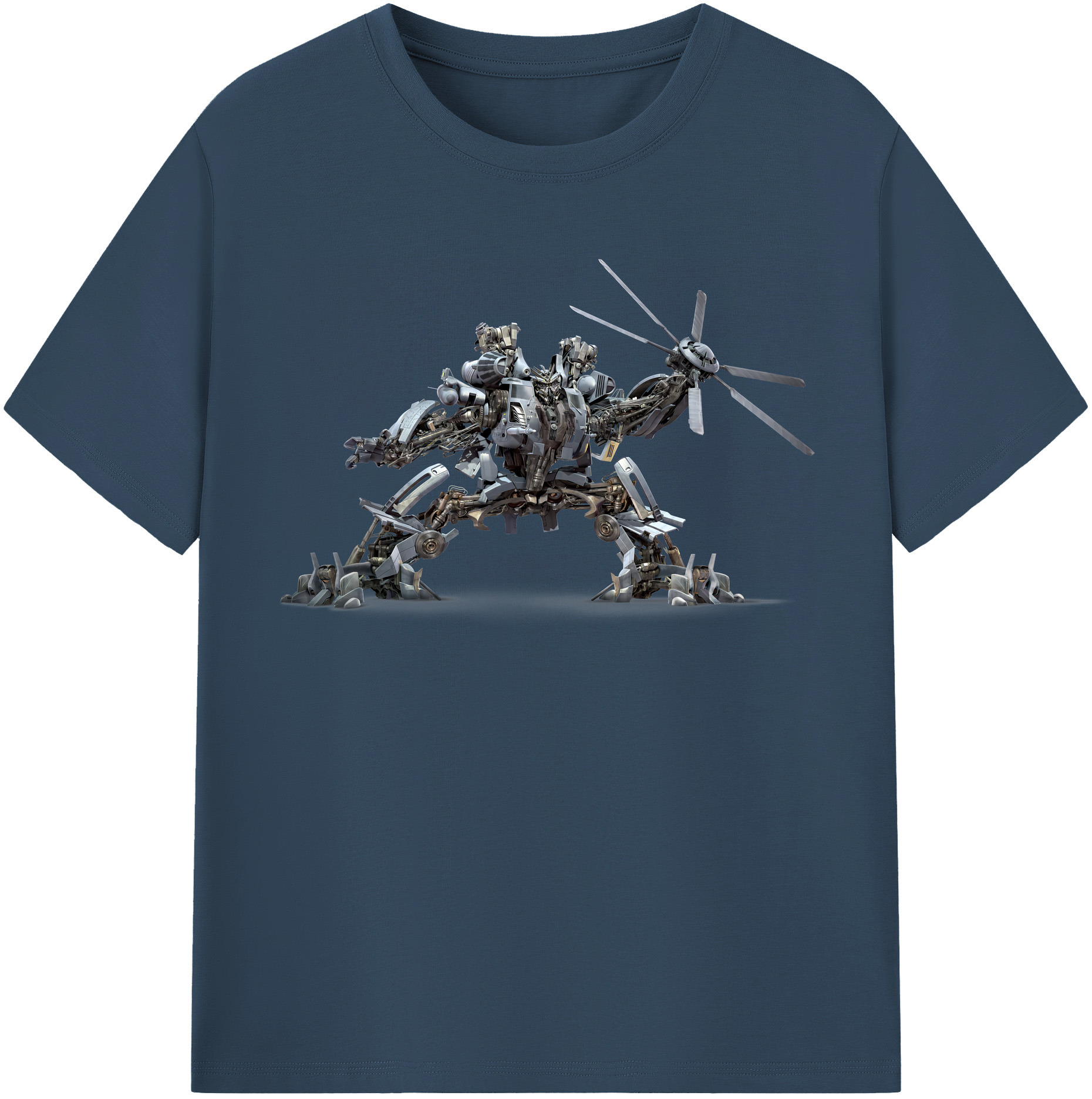（画像用） Transformers トランスフォーマー 綿100％半袖Tシャツ（フロントプリント）