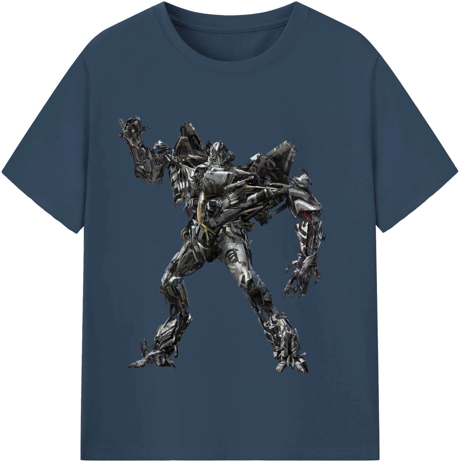 （画像用） Transformers トランスフォーマー 綿100％半袖Tシャツ（フロントプリント）