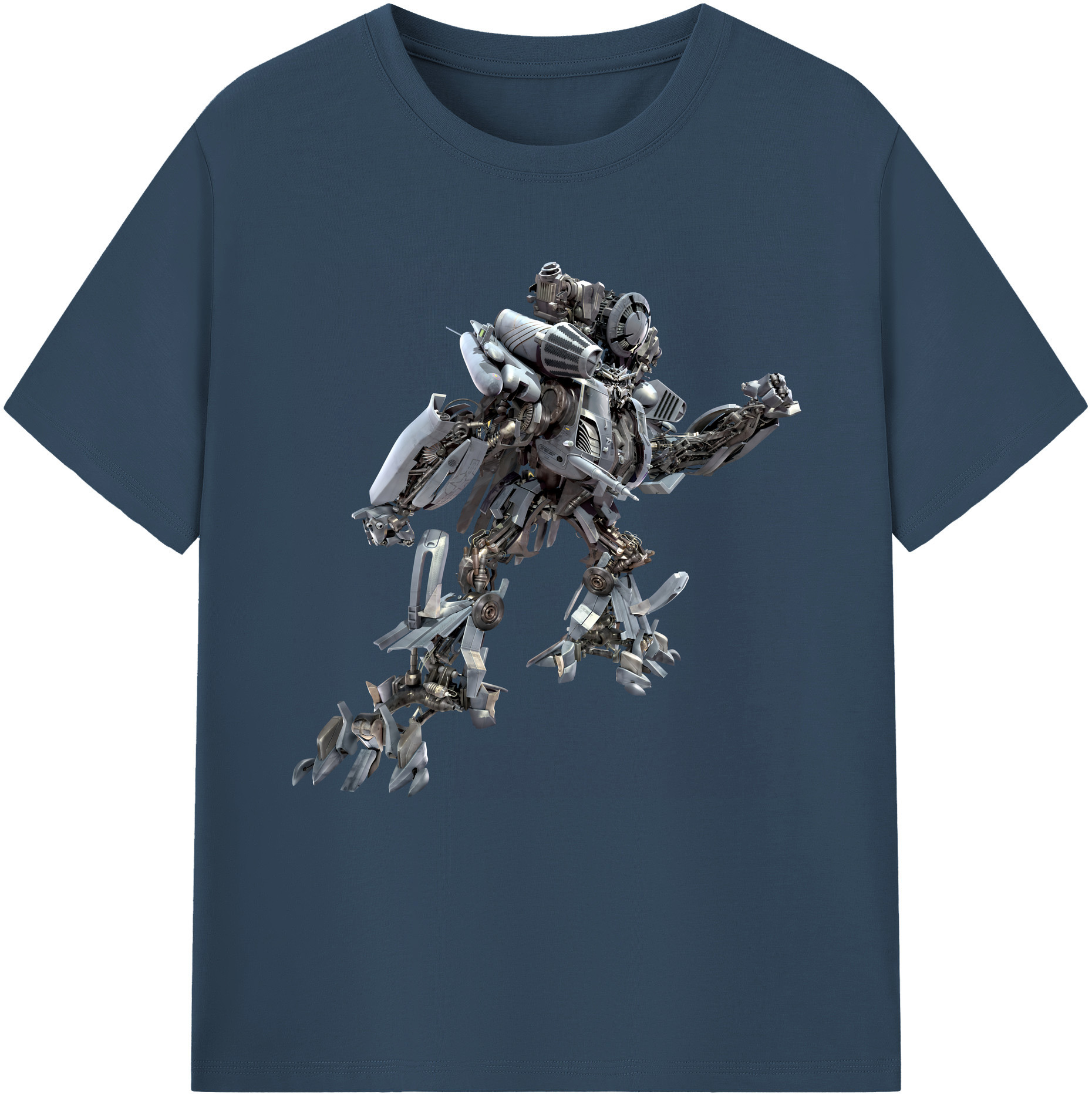 （画像用） Transformers トランスフォーマー 綿100％半袖Tシャツ（フロントプリント）