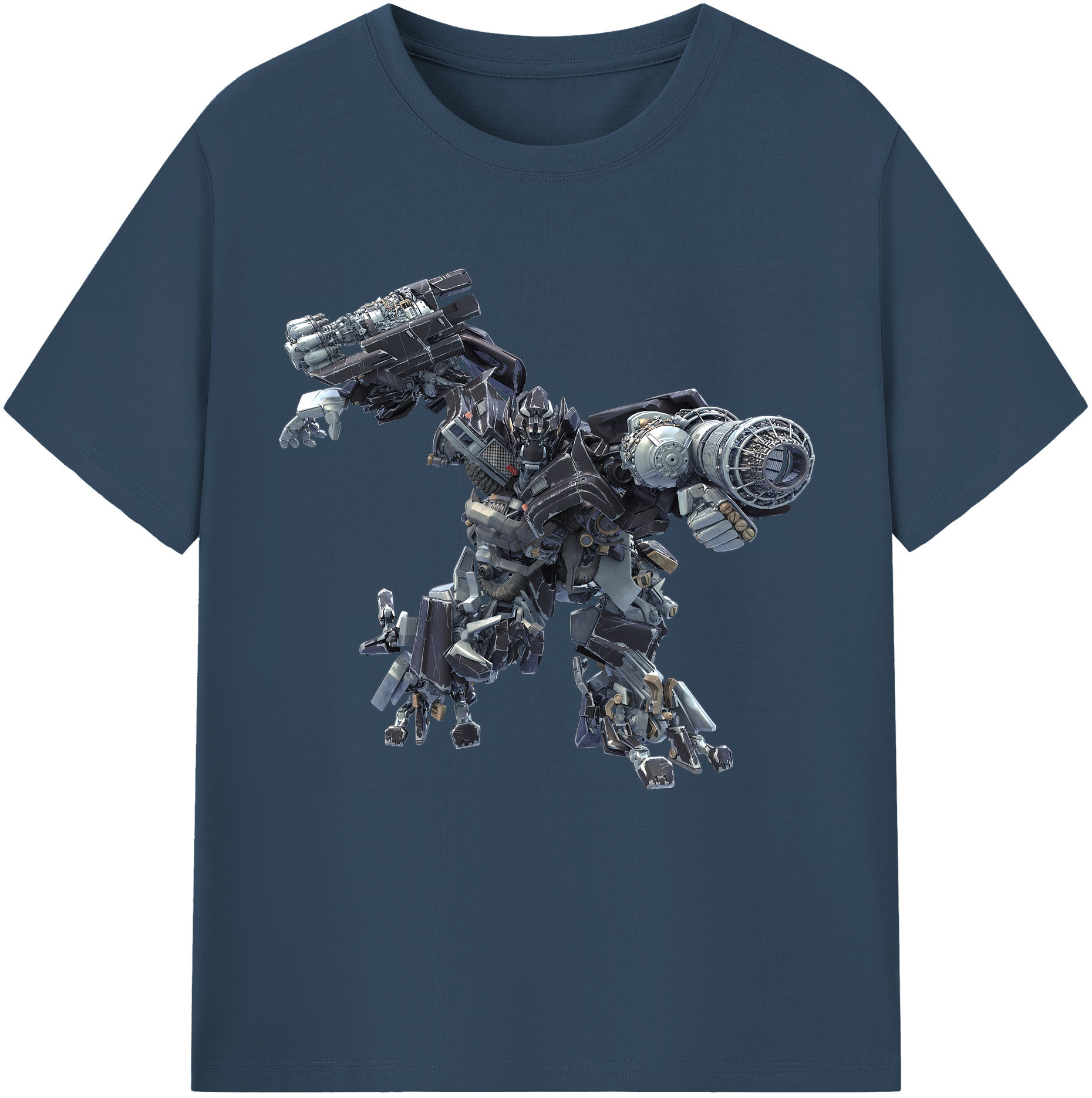 （画像用） Transformers トランスフォーマー 綿100％半袖Tシャツ（フロントプリント）