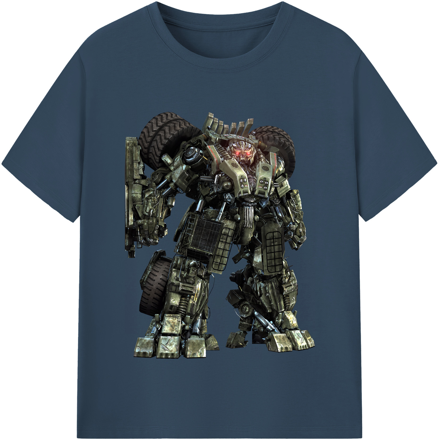 （画像用） Transformers トランスフォーマー 綿100％半袖Tシャツ（フロントプリント）