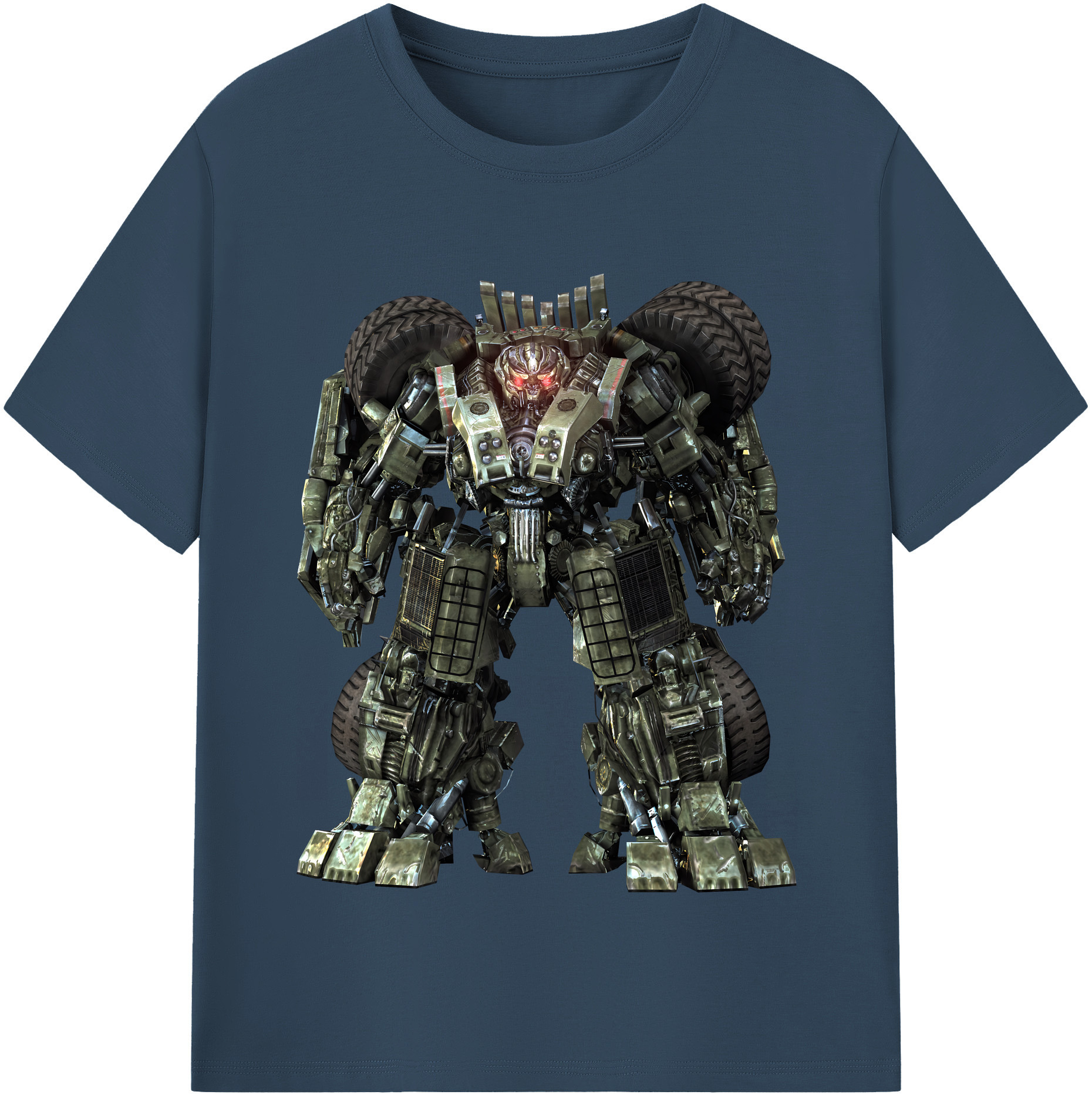 （画像用） Transformers トランスフォーマー 綿100％半袖Tシャツ（フロントプリント）