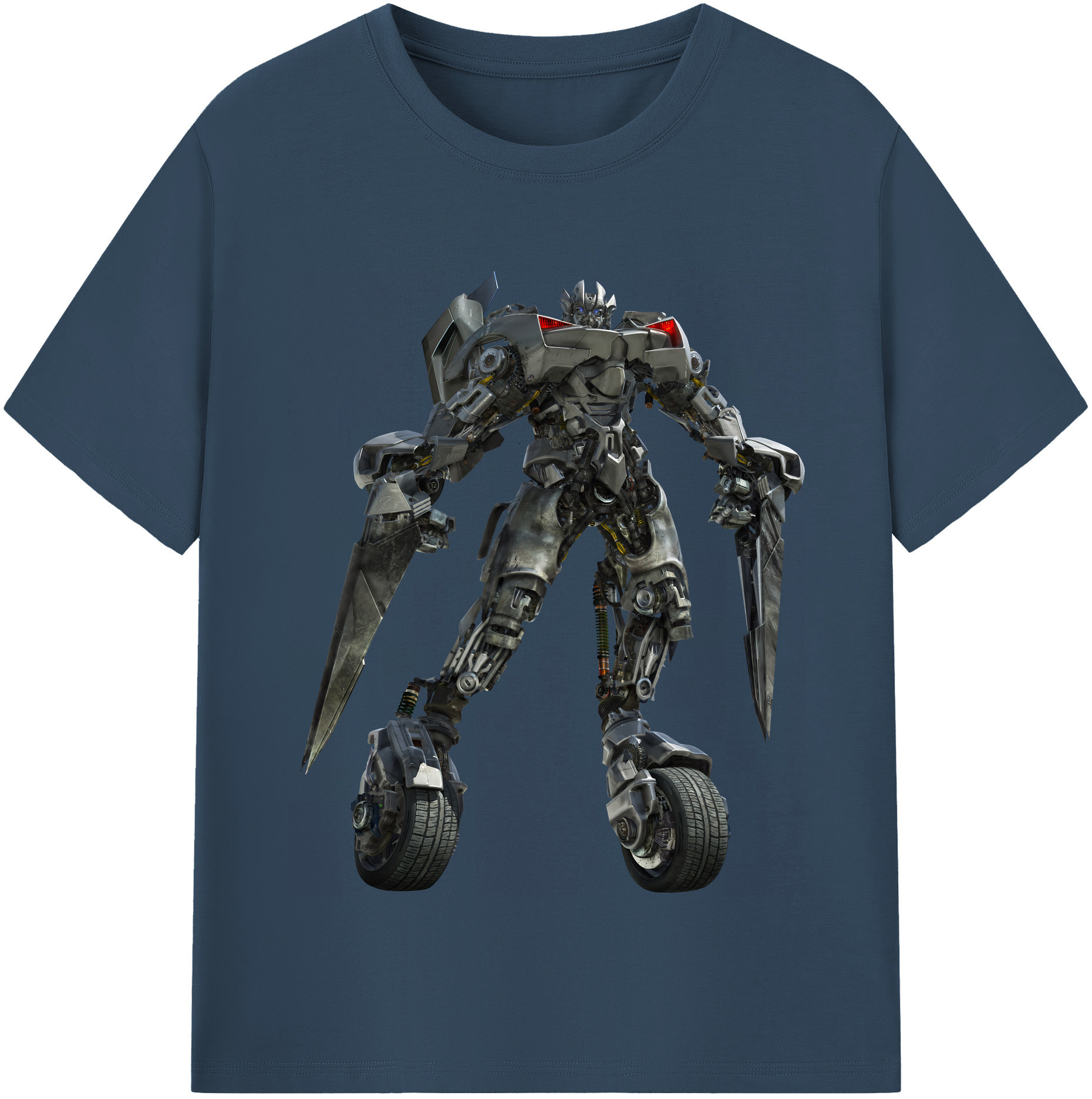 （画像用） Transformers トランスフォーマー 綿100％半袖Tシャツ（フロントプリント）