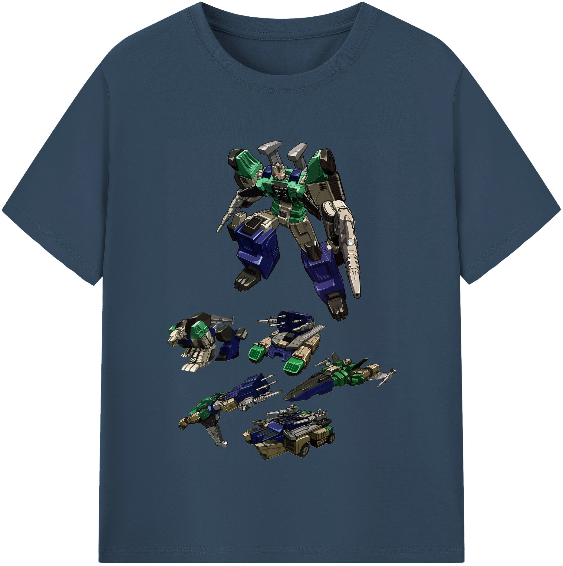 （画像用） Transformers トランスフォーマー 綿100％半袖Tシャツ（フロントプリント）