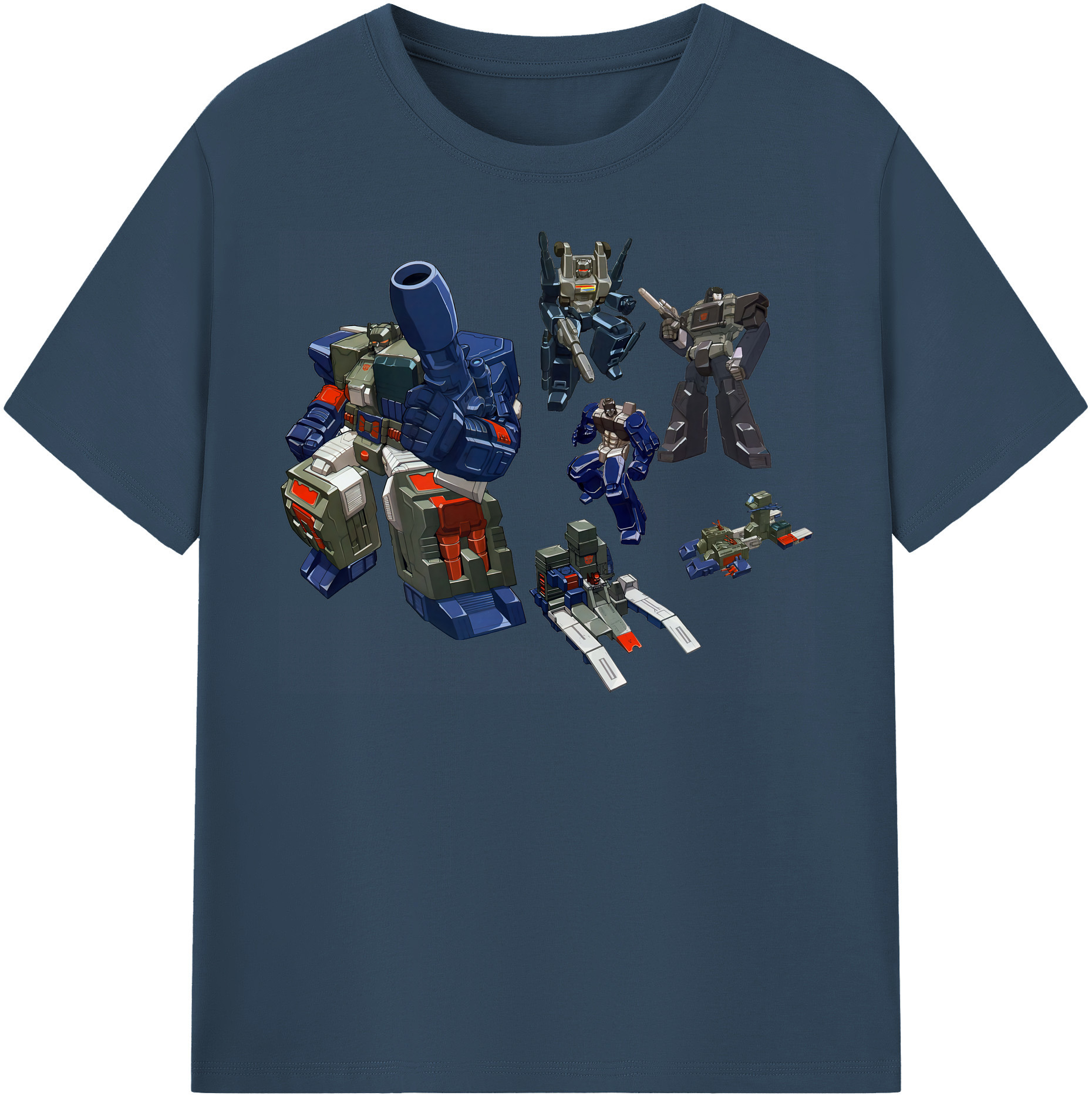 （画像用） Transformers トランスフォーマー 綿100％半袖Tシャツ（フロントプリント）
